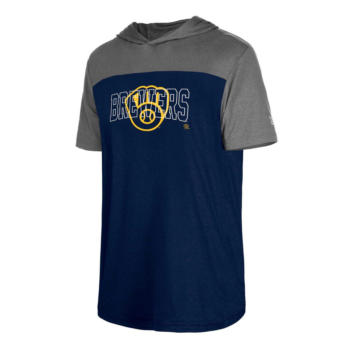 MLB Milwaukee Brewers Active Brushed Hoodie T-Shirt