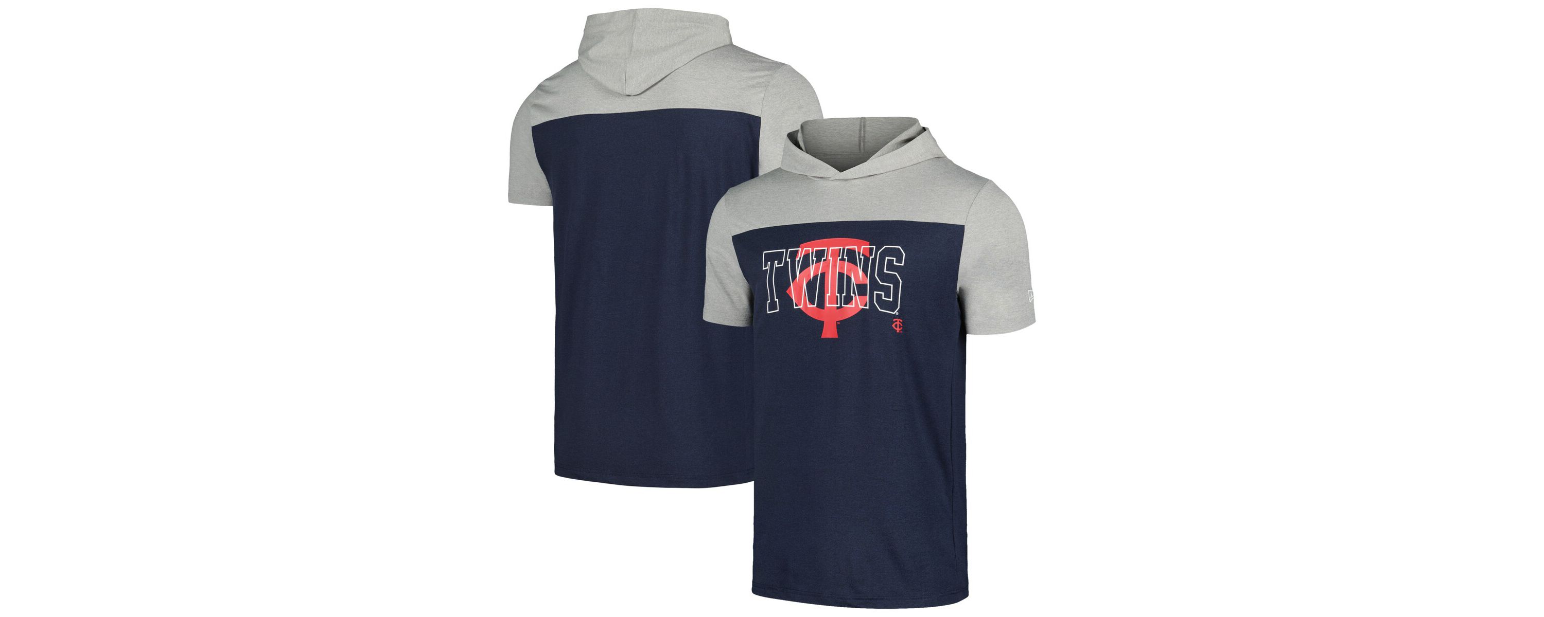 MLB Minnesota Twins Active Brushed Hoodie T-Shirt
