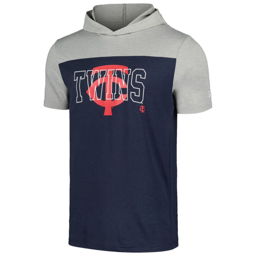 MLB Minnesota Twins Active Brushed Hoodie T-Shirt
