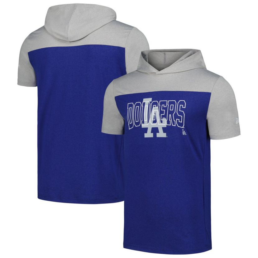 MLB Los Angeles Dodgers Active Brushed Hoodie T-Shirt
