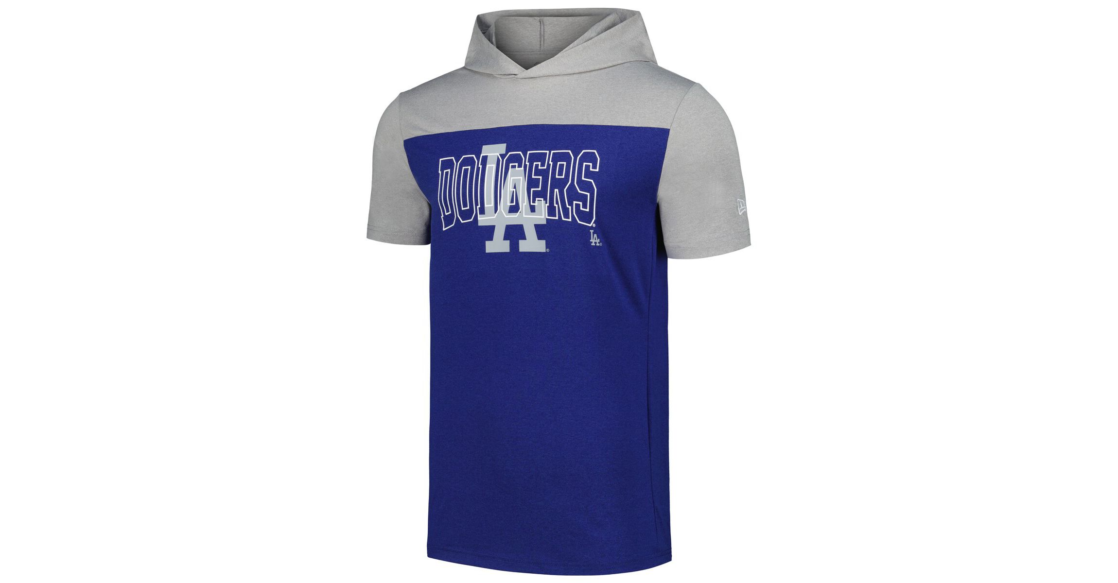 MLB Los Angeles Dodgers Active Brushed Hoodie T-Shirt
