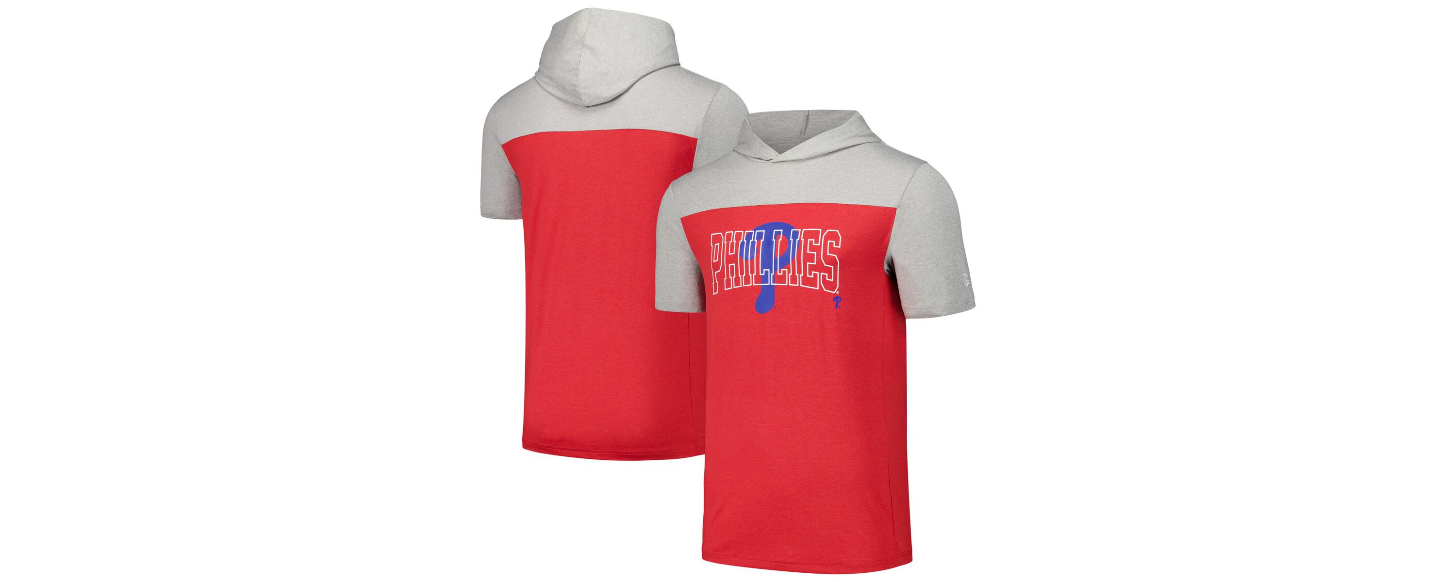 MLB Philadelphia Phillies Active Brushed Hoodie T-Shirt