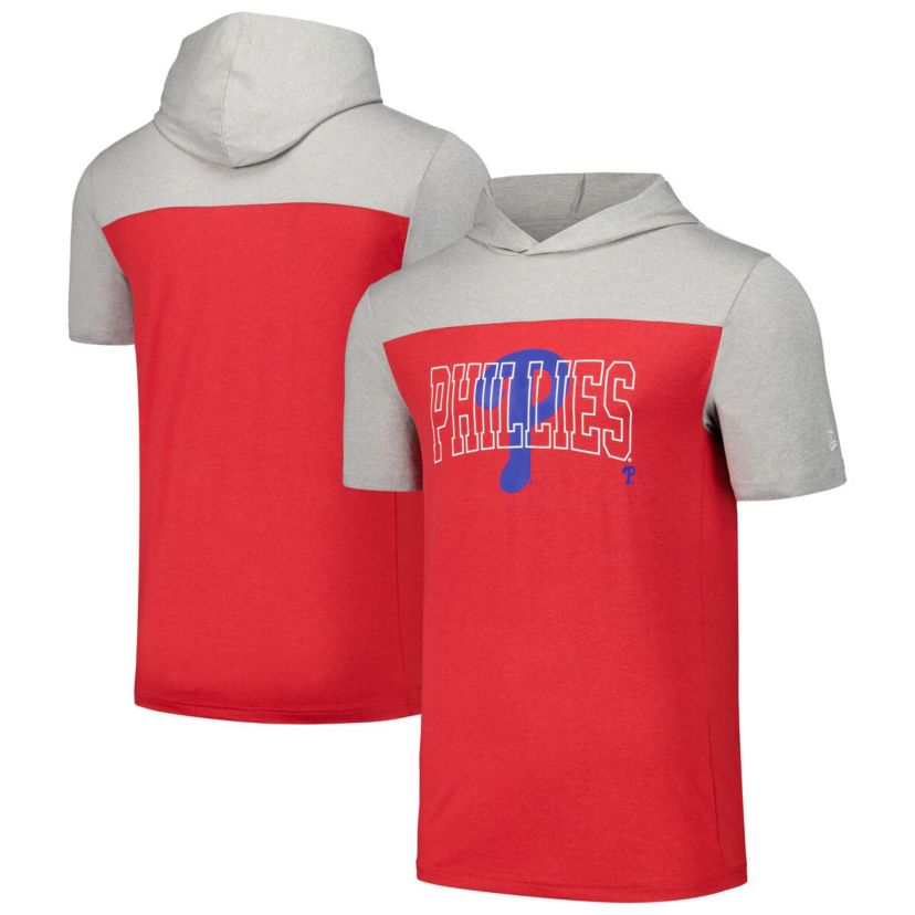 MLB Philadelphia Phillies Active Brushed Hoodie T-Shirt