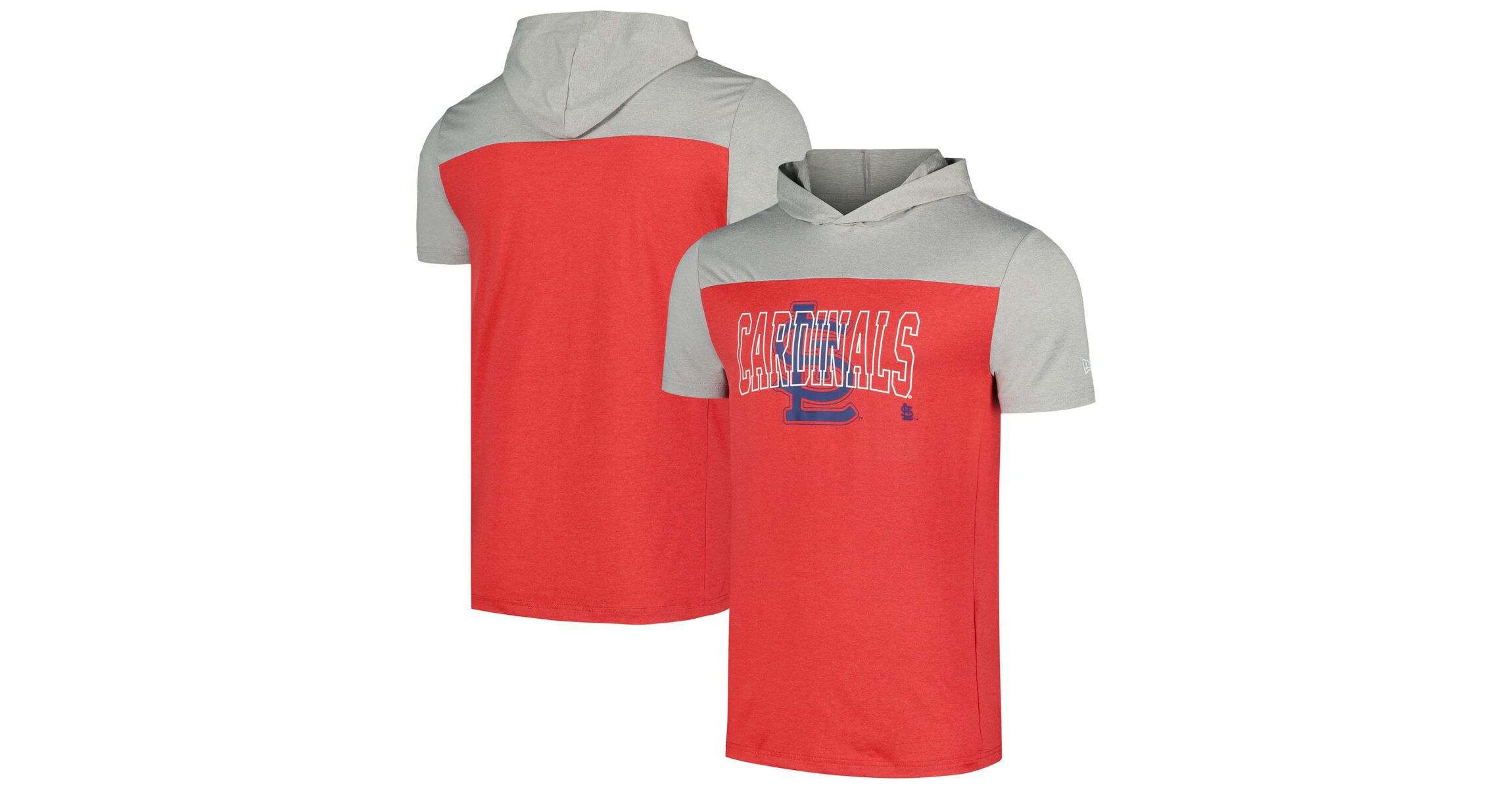 MLB St. Louis Cardinals Active Brushed Hoodie T-Shirt