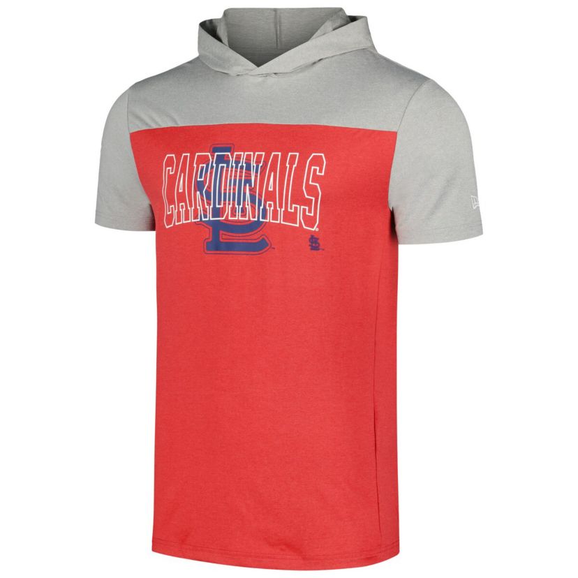 MLB St. Louis Cardinals Active Brushed Hoodie T-Shirt