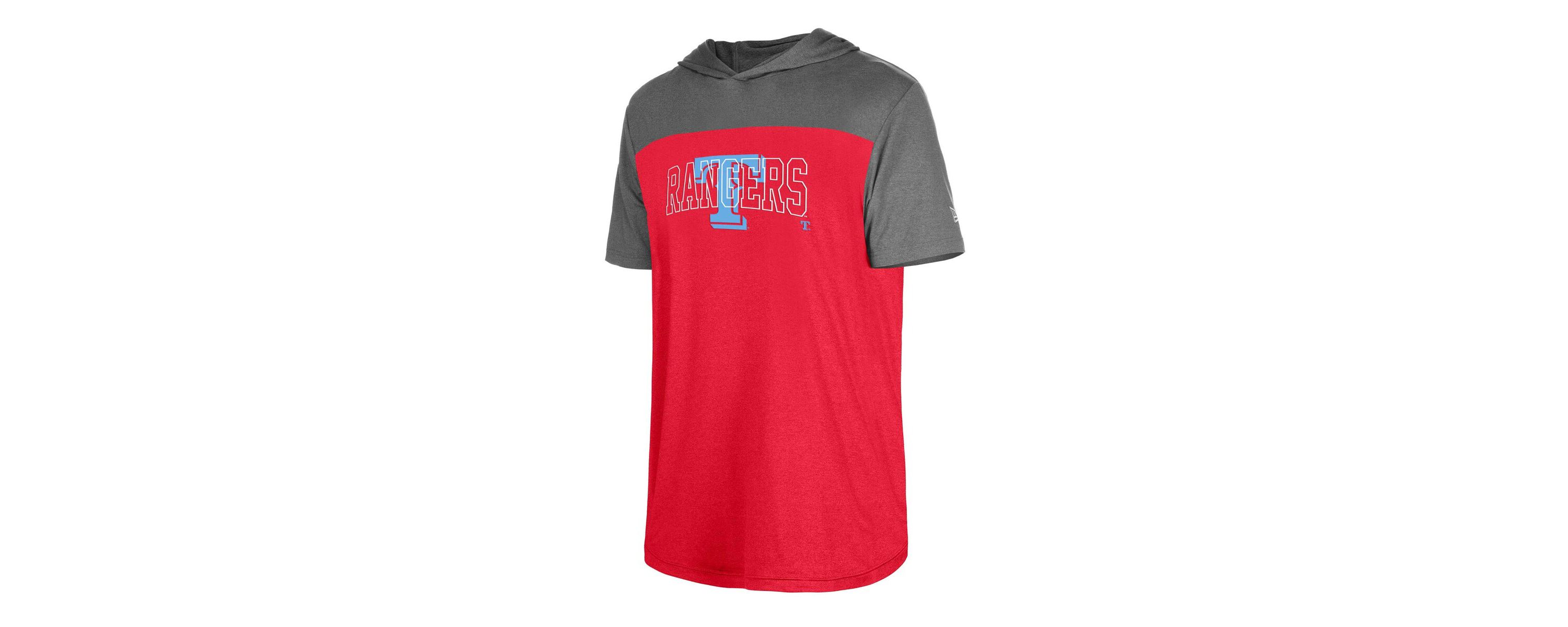 MLB Texas Rangers Active Brushed Hoodie T-Shirt