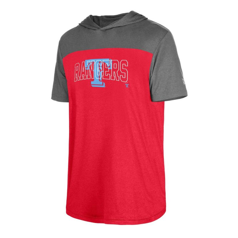 MLB Texas Rangers Active Brushed Hoodie T-Shirt
