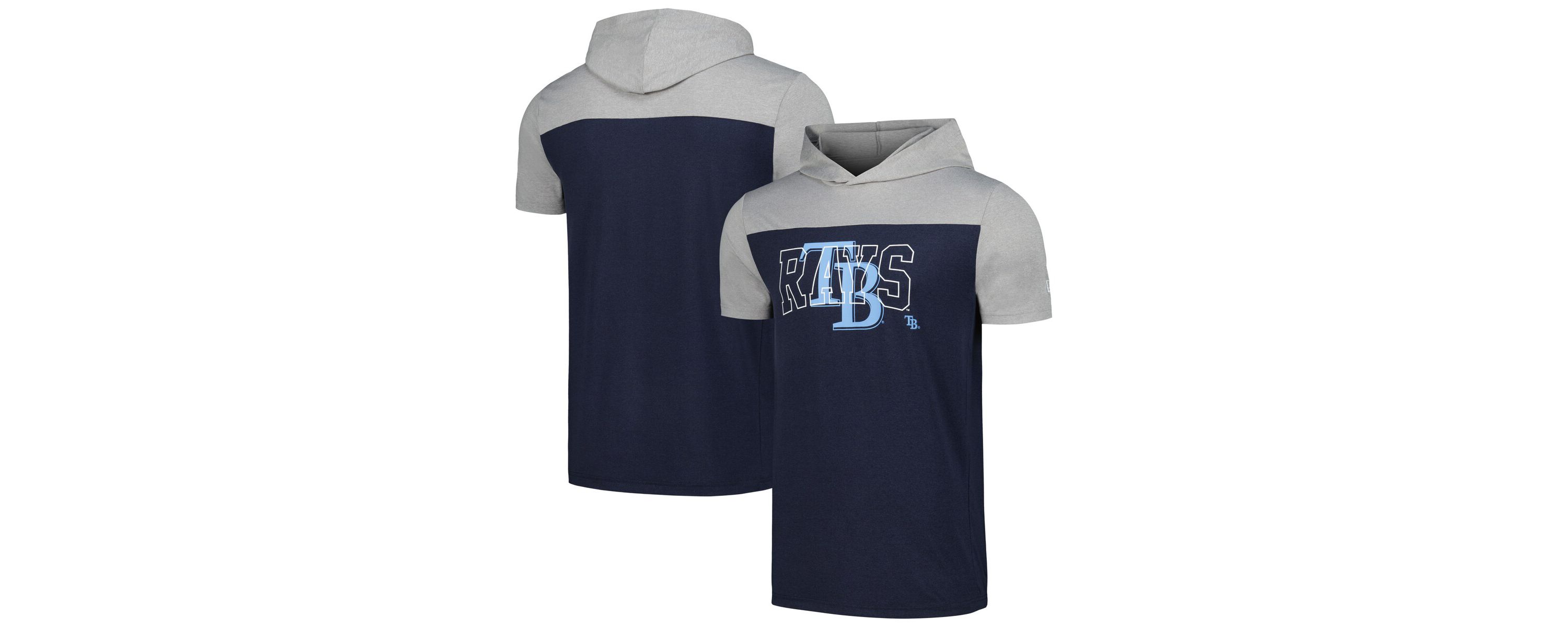 MLB Tampa Bay Rays Active Brushed Hoodie T-Shirt