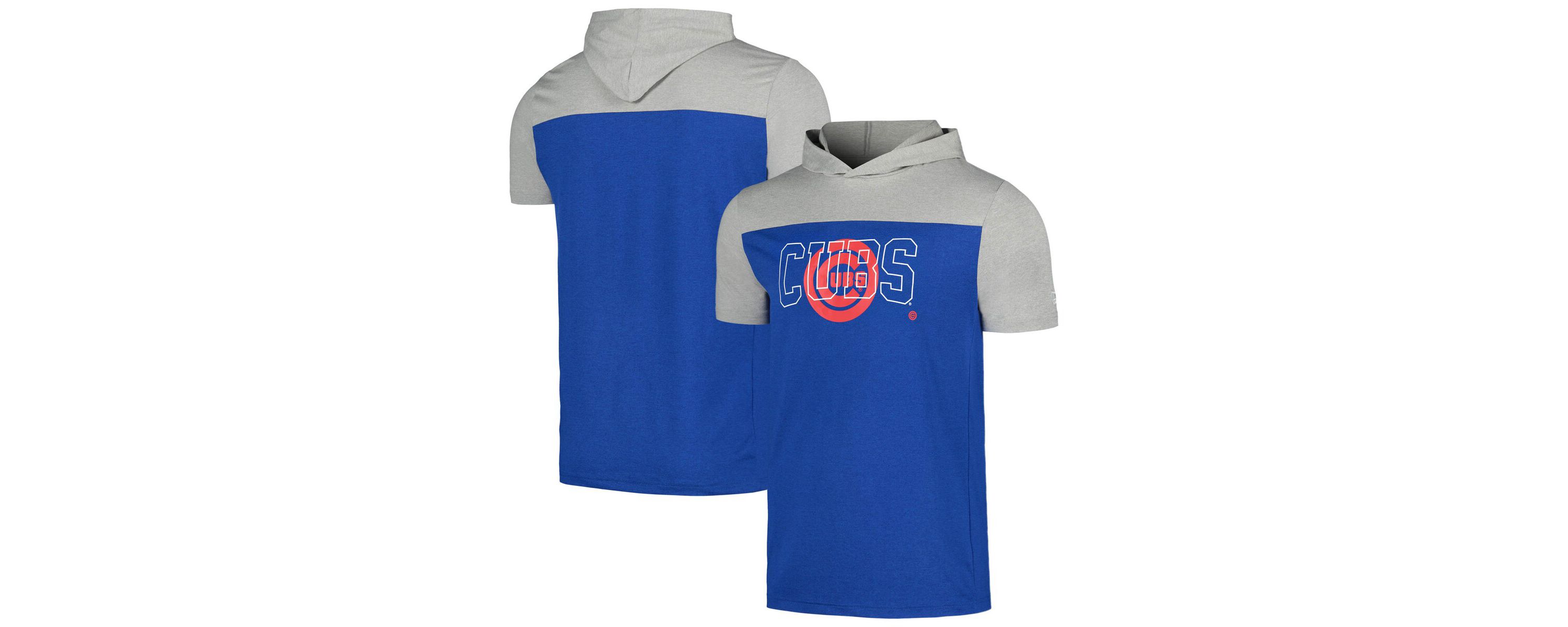 MLB Chicago Cubs Active Brushed Hoodie T-Shirt