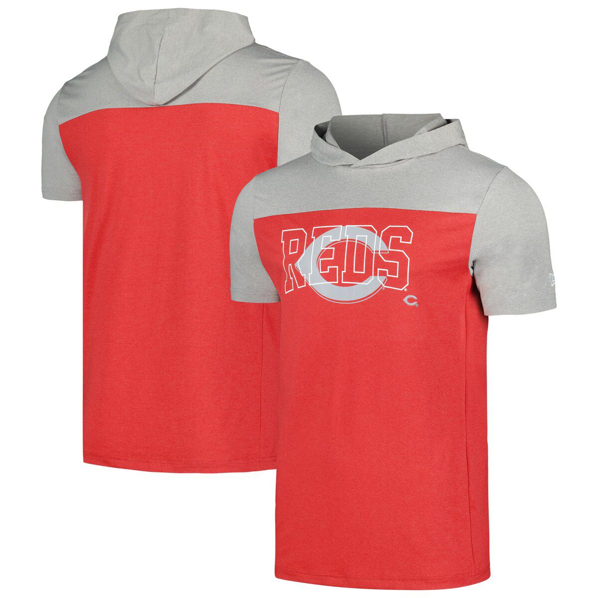 MLB Cincinnati Reds Active Brushed Hoodie T-Shirt