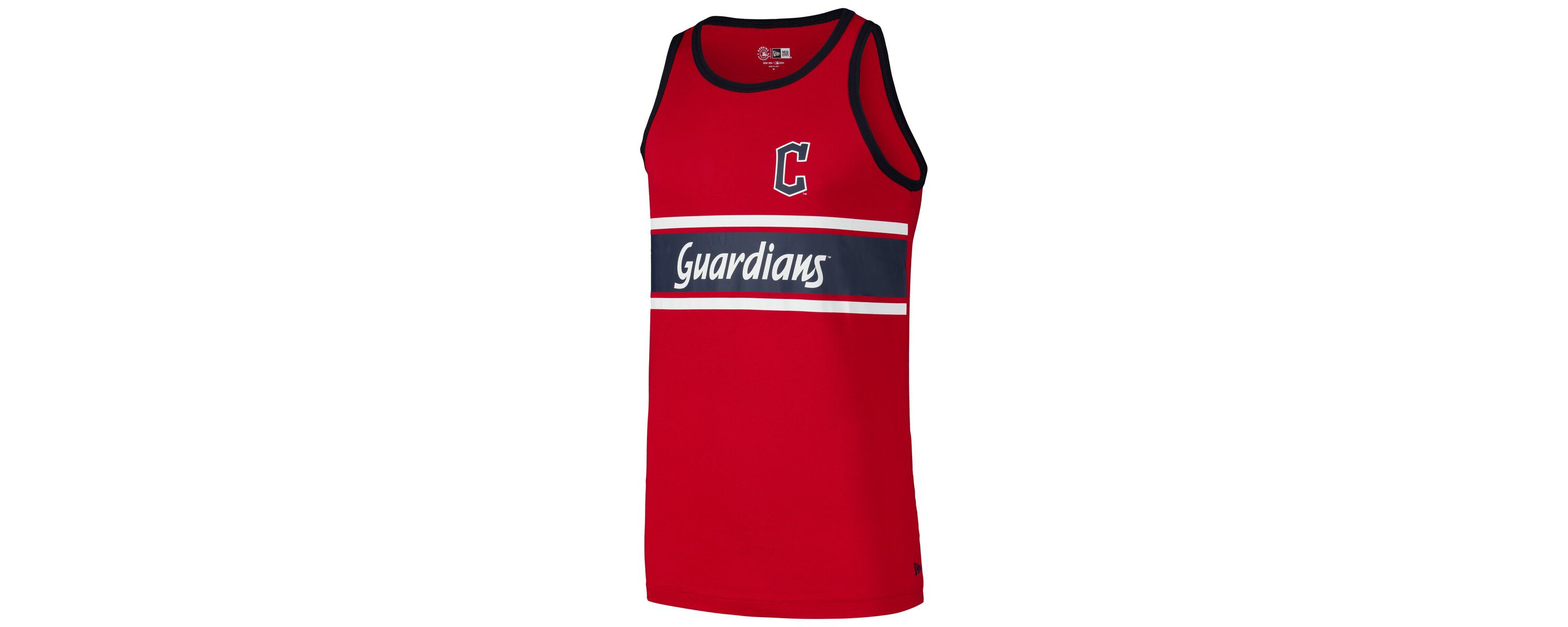 MLB Cleveland Guardians Jersey Ringer Tank Top