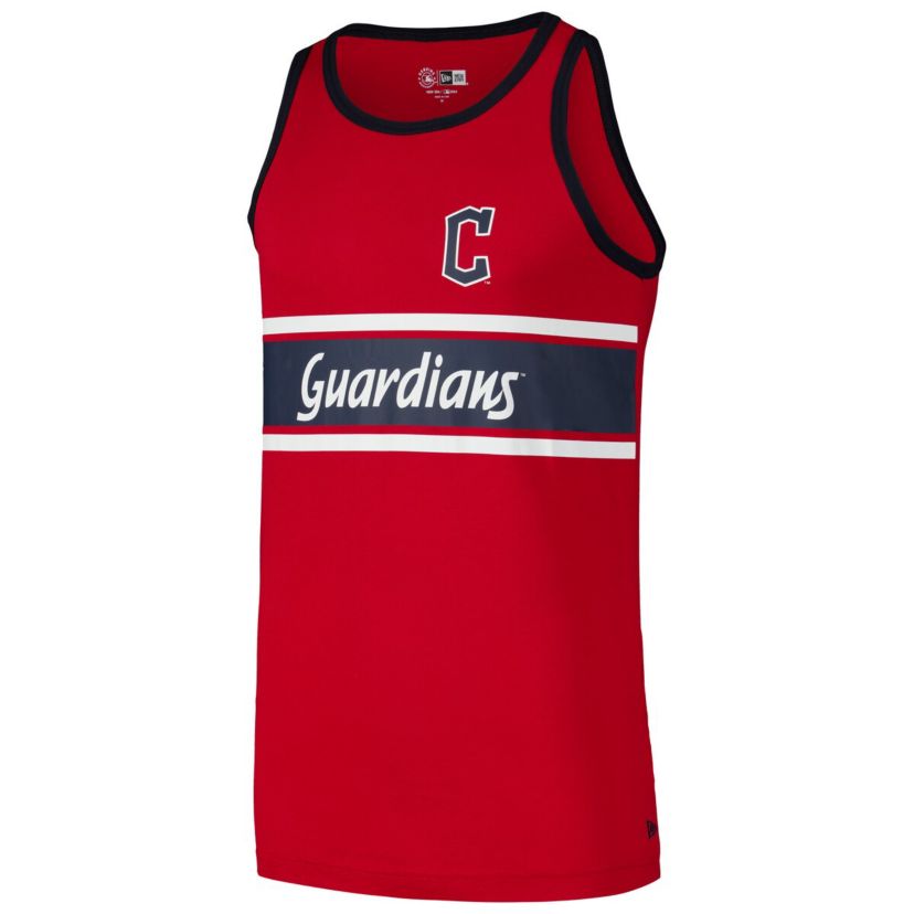 MLB Cleveland Guardians Jersey Ringer Tank Top