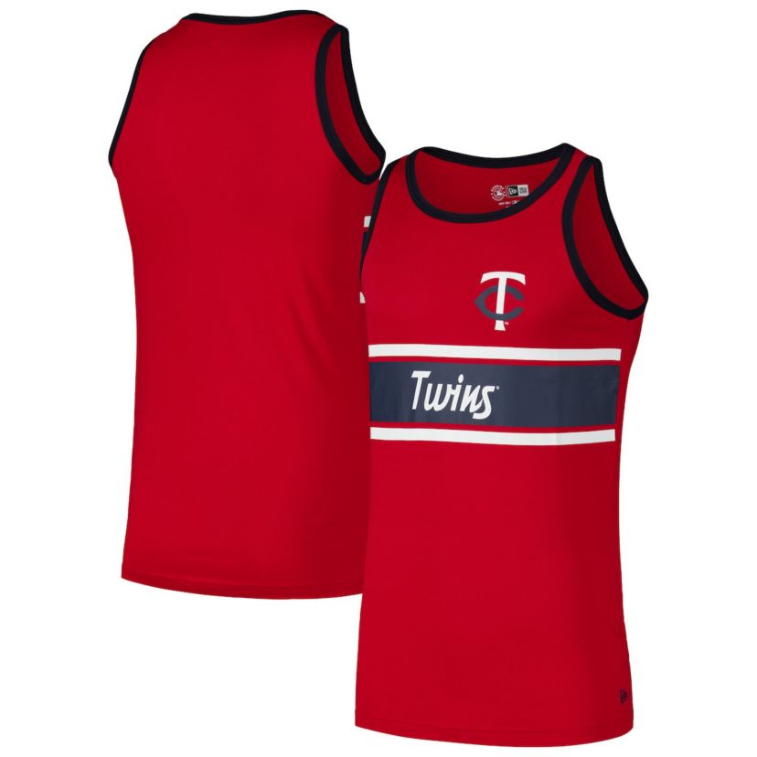 MLB Minnesota Twins Jersey Ringer Tank Top