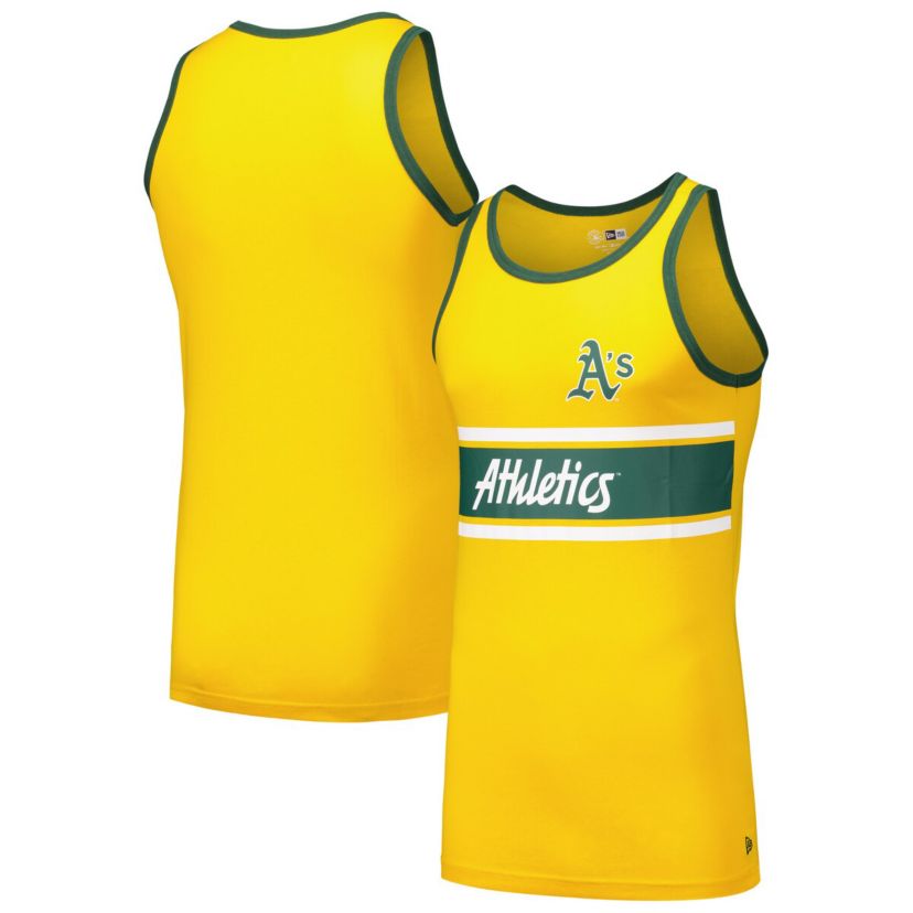 Oakland Athletics MLB Athletics Jersey Ringer Tank Top