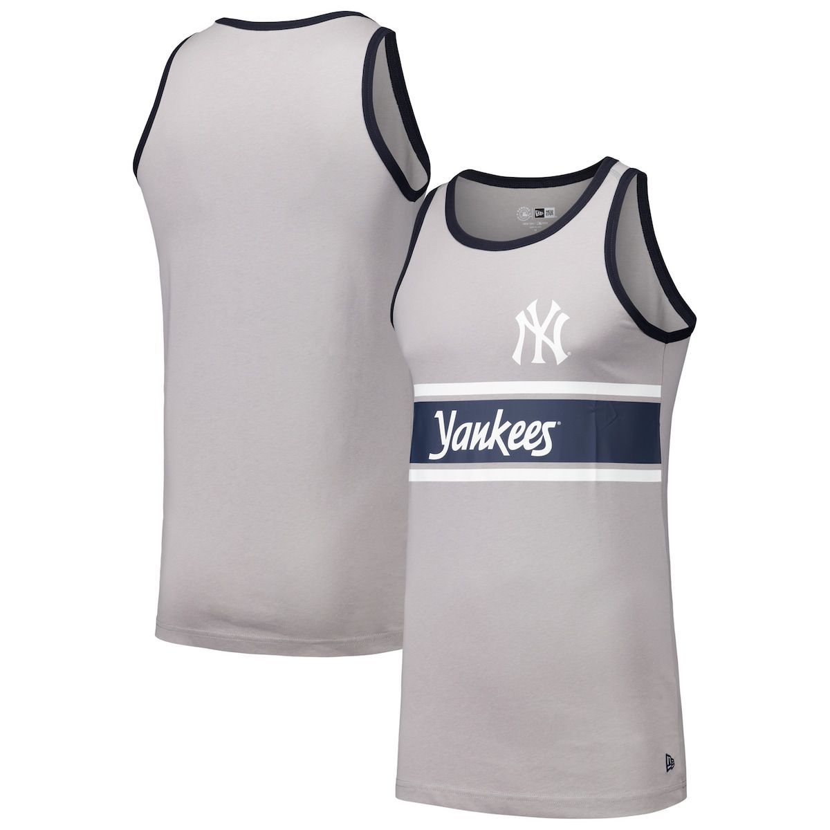 MLB New York Yankees Jersey Ringer Tank Top