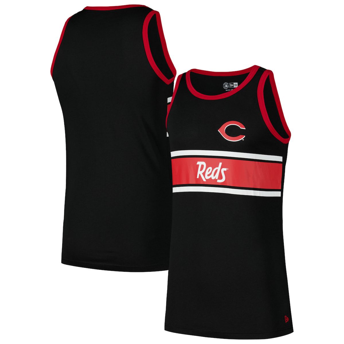 MLB Cincinnati Reds Jersey Ringer Tank Top