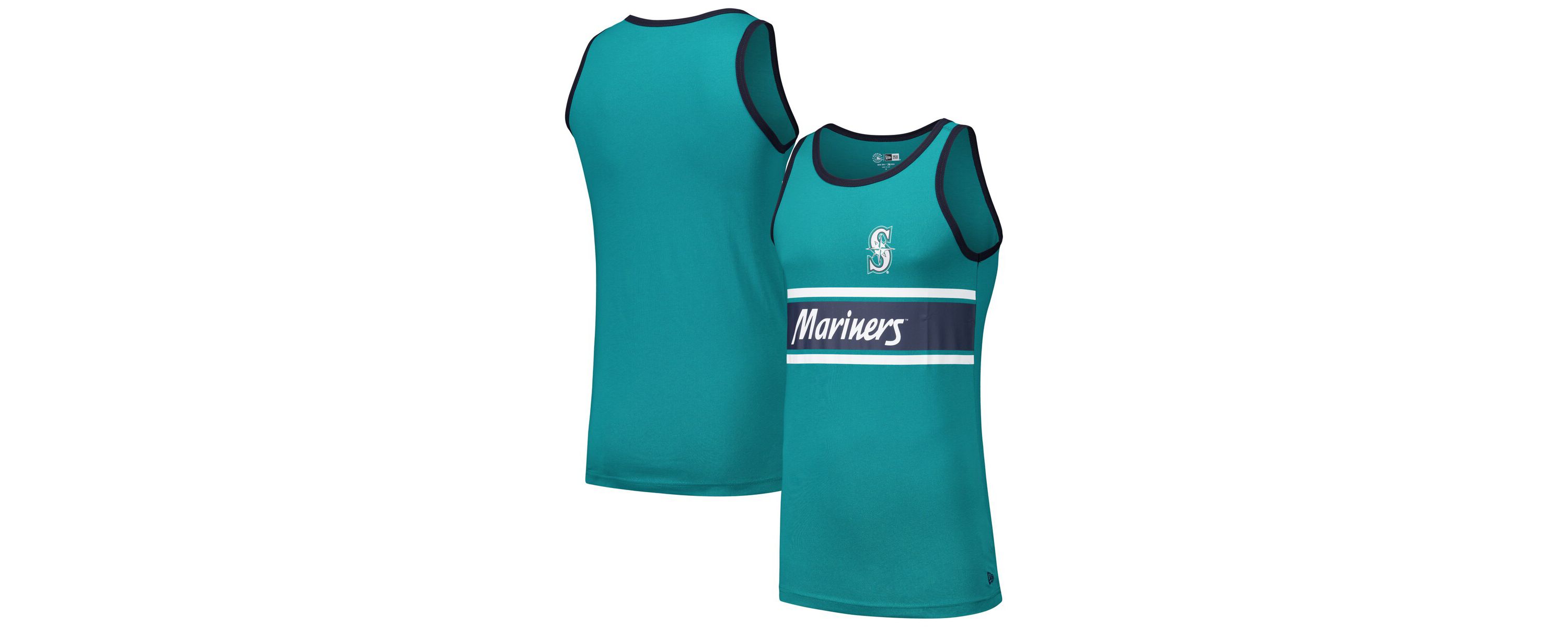 MLB Seattle Mariners Jersey Ringer Tank Top