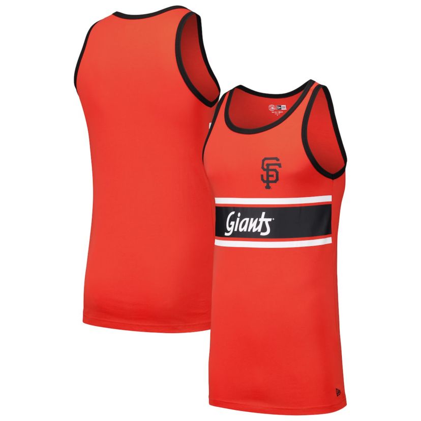 MLB San Francisco Giants Jersey Ringer Tank Top