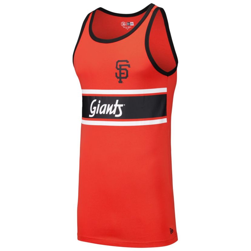MLB San Francisco Giants Jersey Ringer Tank Top