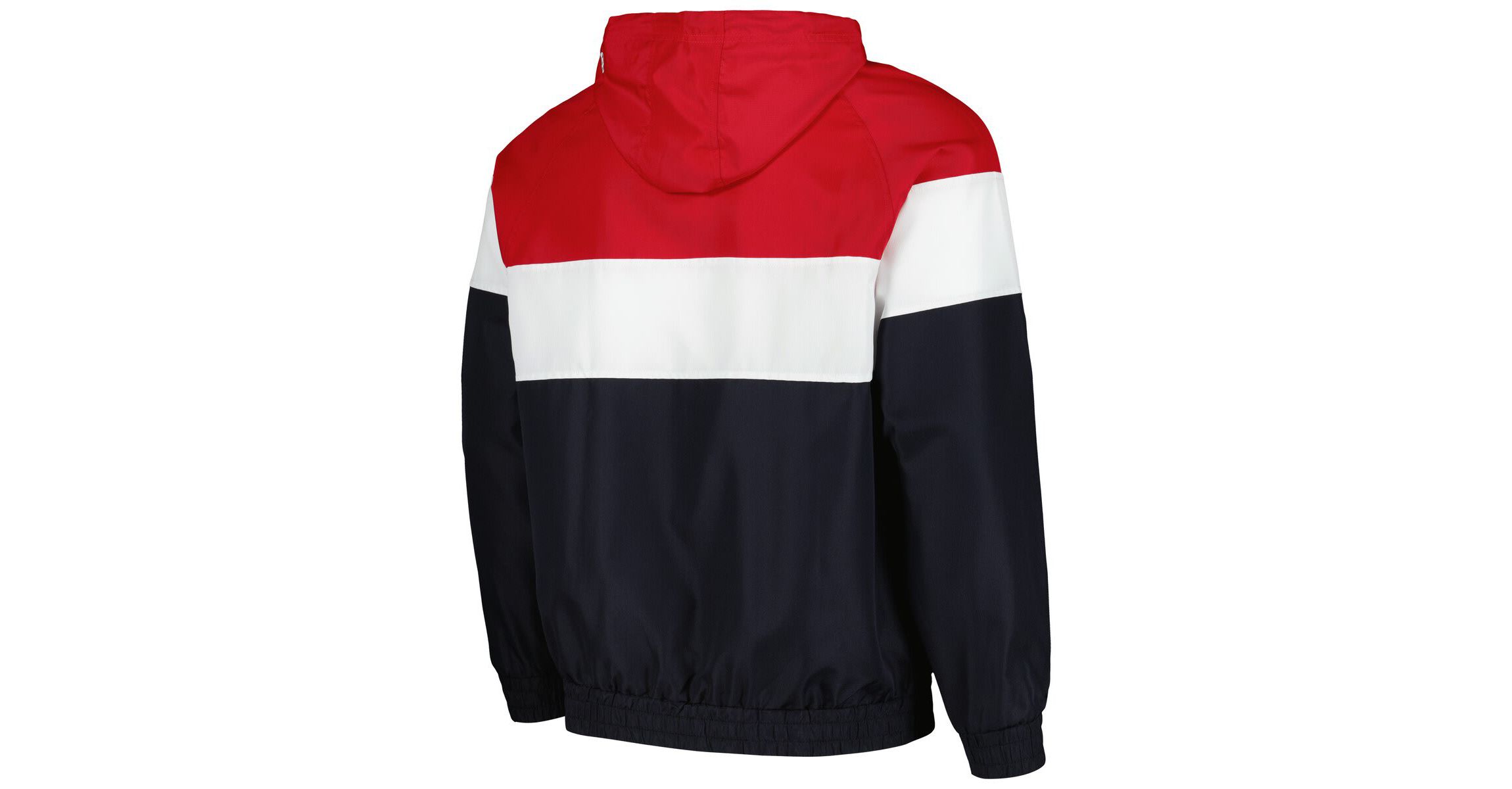 Chicago White Sox MLB Chicago Sox Ripstop Raglan Quarter-Zip Hoodie Windbreaker Jacket