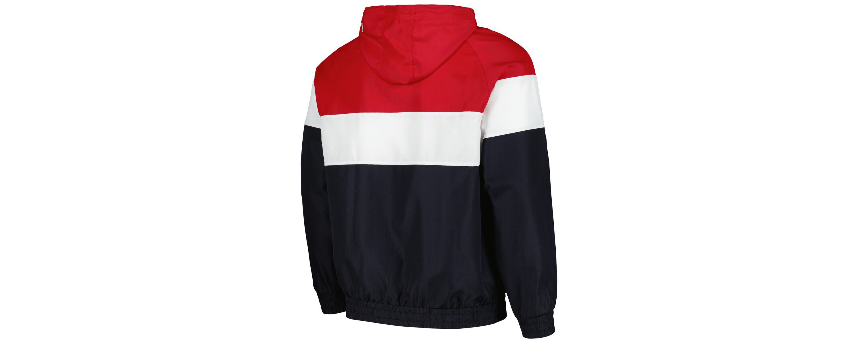 Chicago White Sox MLB Chicago Sox Ripstop Raglan Quarter-Zip Hoodie Windbreaker Jacket