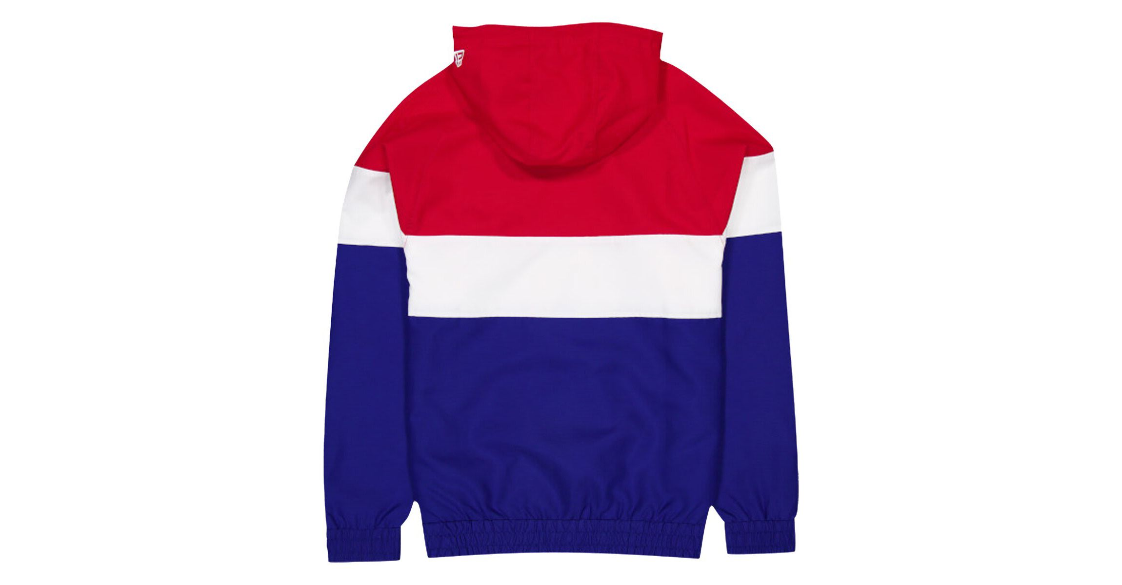 MLB Atlanta Braves Ripstop Raglan Quarter-Zip Hoodie Windbreaker Jacket