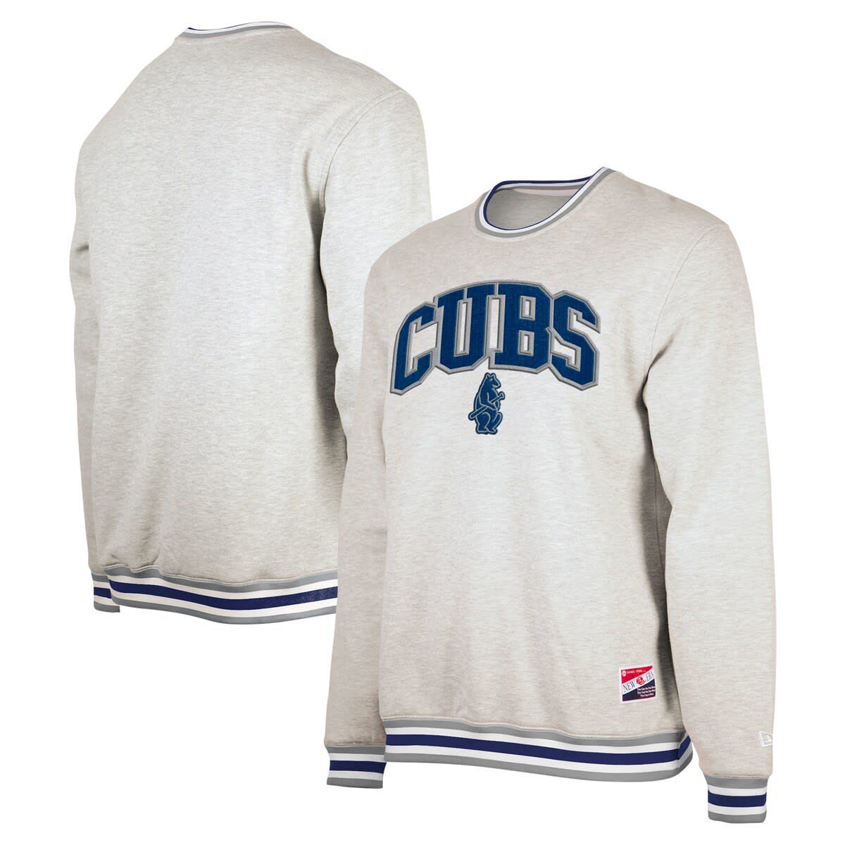 New Era MLB Chicago Cubs Throwback Classic Pullover Sweatshirt | Belk