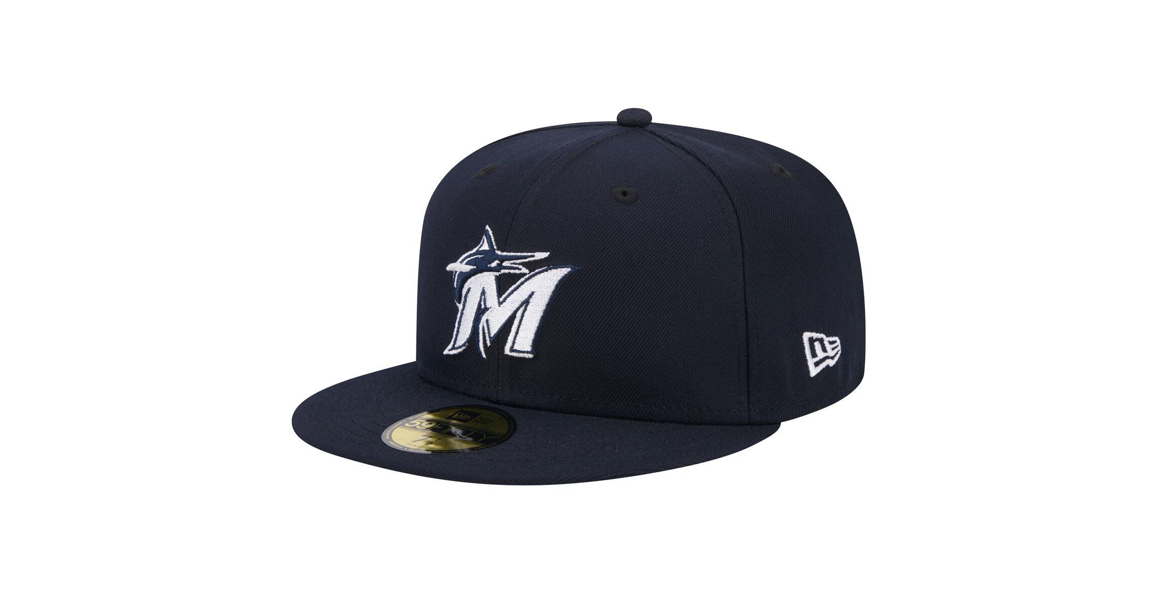 MLB Miami Marlins Logo 59FIFTY Fitted Hat