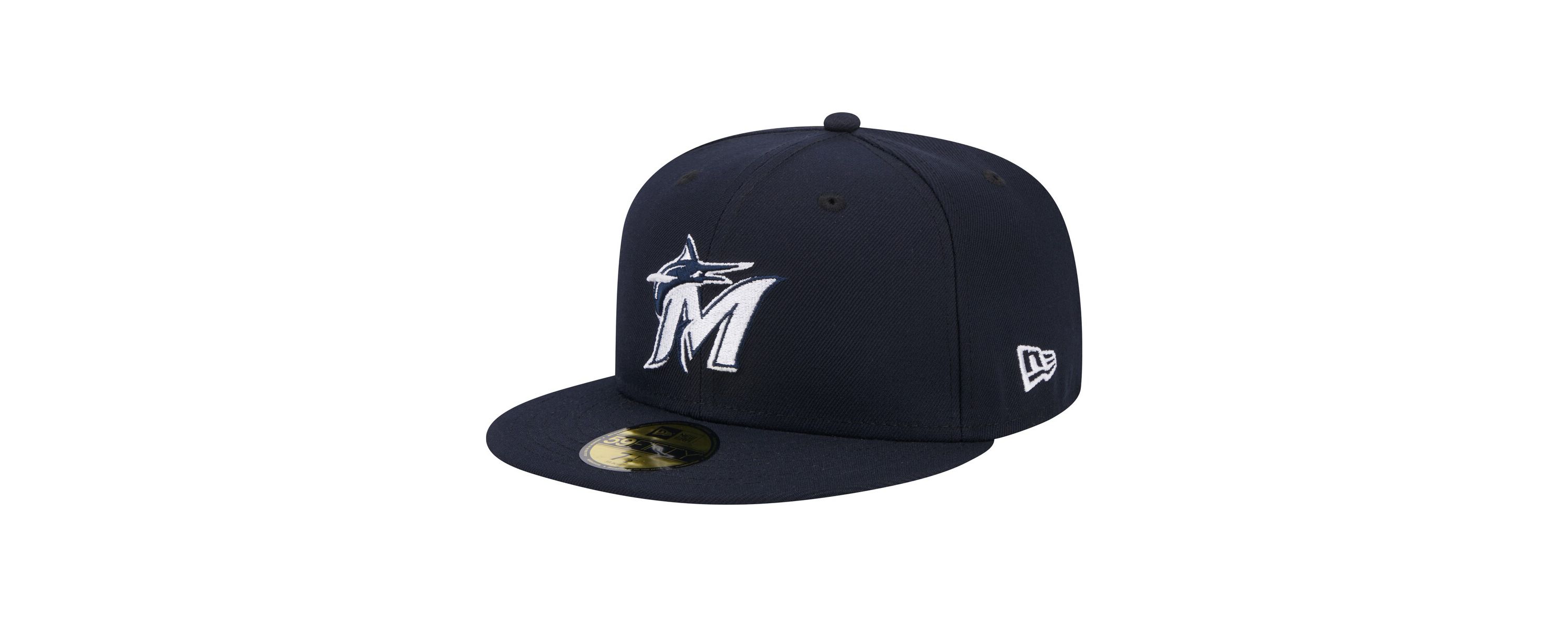 MLB Miami Marlins Logo 59FIFTY Fitted Hat