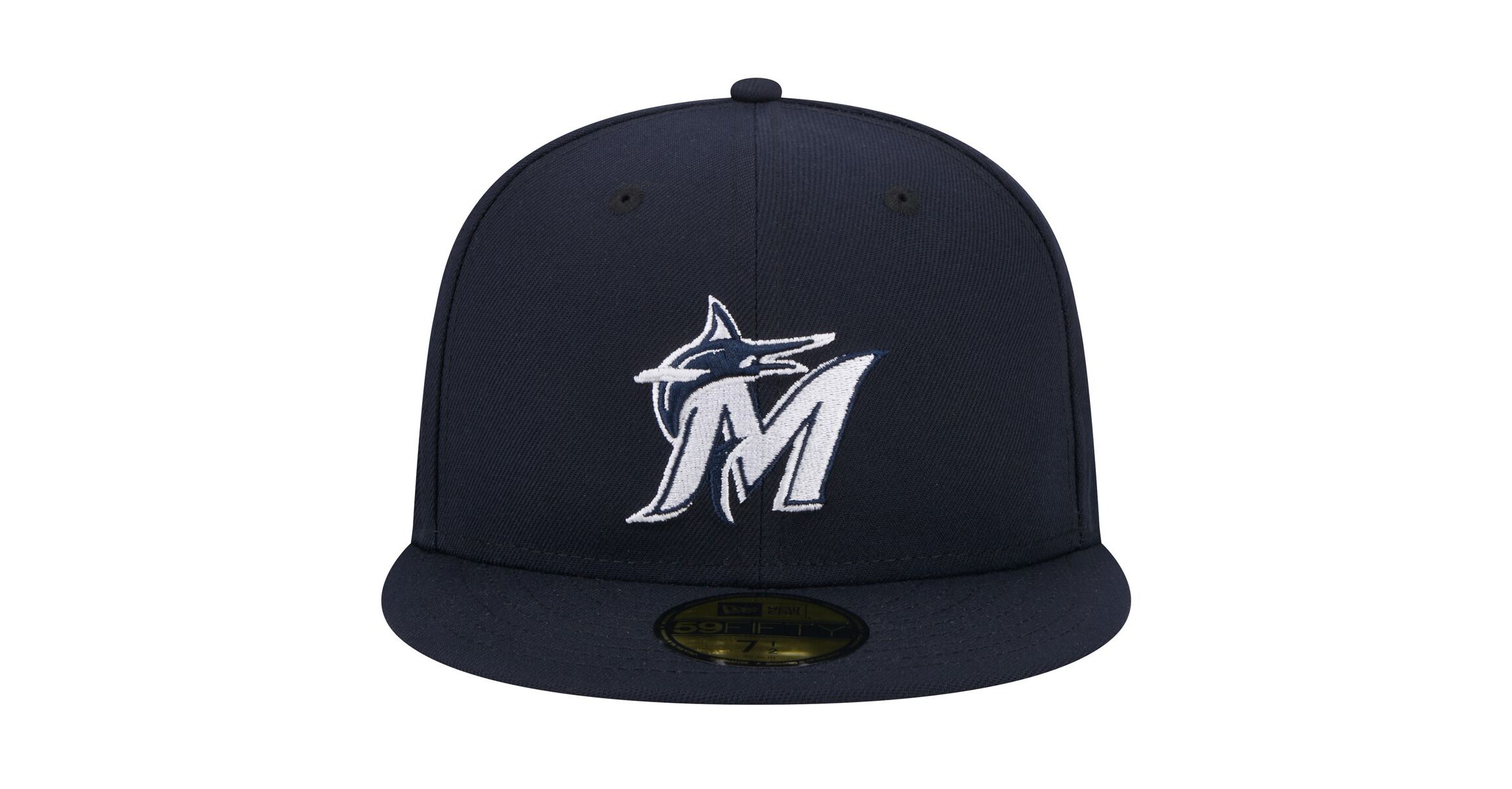 MLB Miami Marlins Logo 59FIFTY Fitted Hat