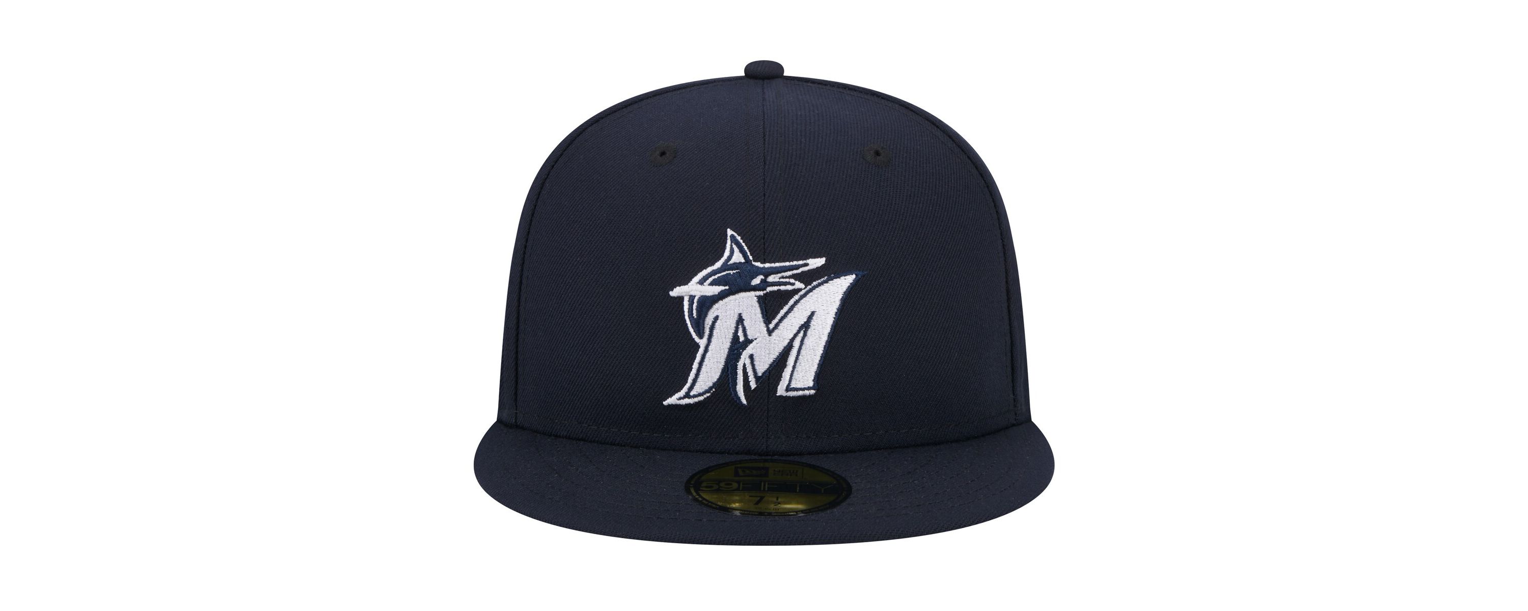 MLB Miami Marlins Logo 59FIFTY Fitted Hat