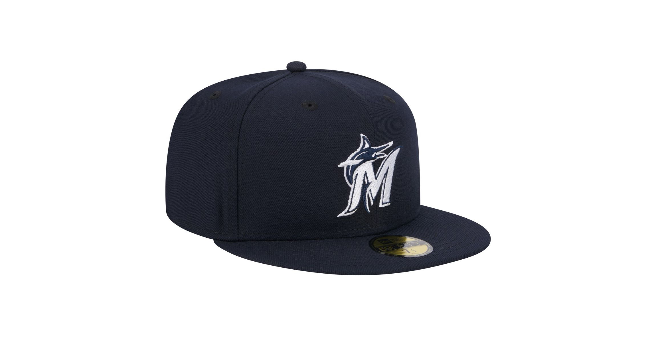 MLB Miami Marlins Logo 59FIFTY Fitted Hat