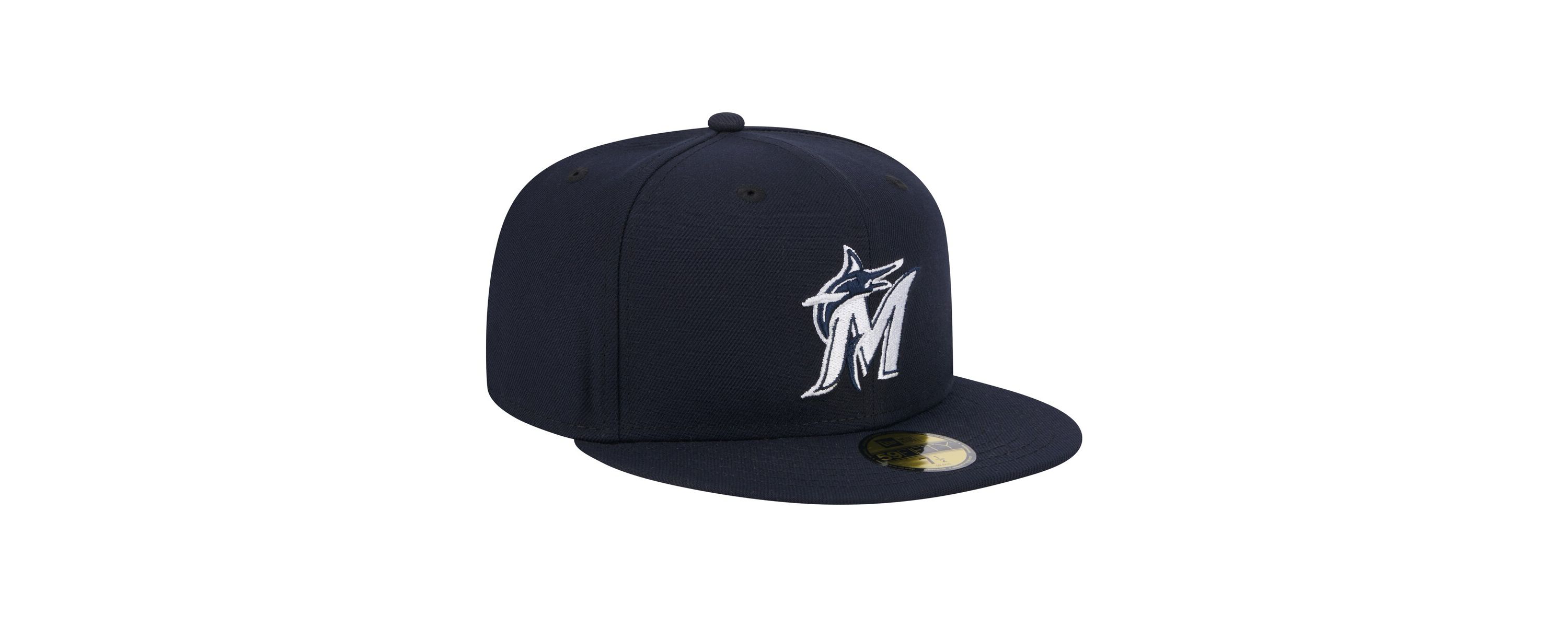 MLB Miami Marlins Logo 59FIFTY Fitted Hat
