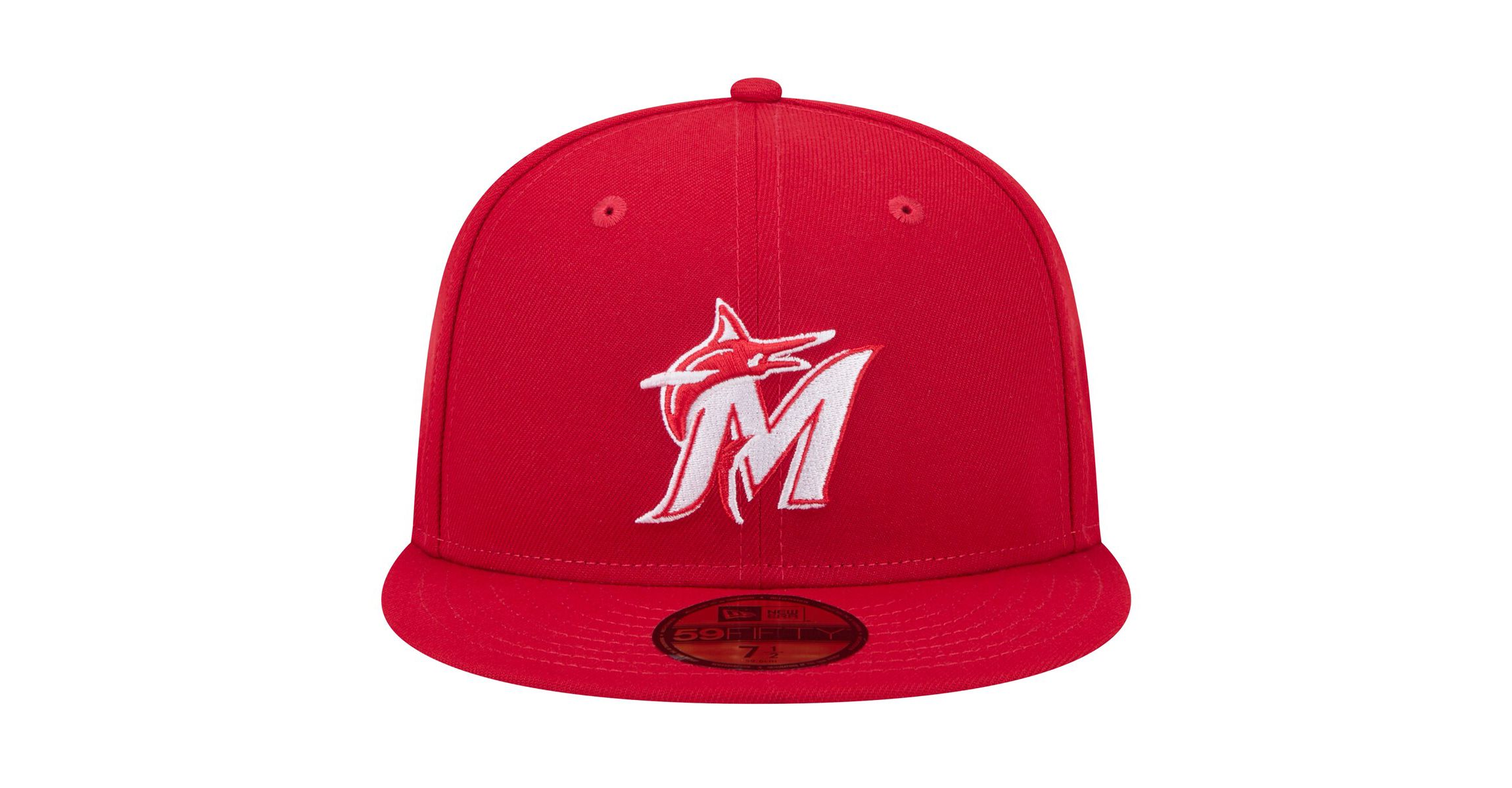 MLB Miami Marlins Logo 59FIFTY Fitted Hat