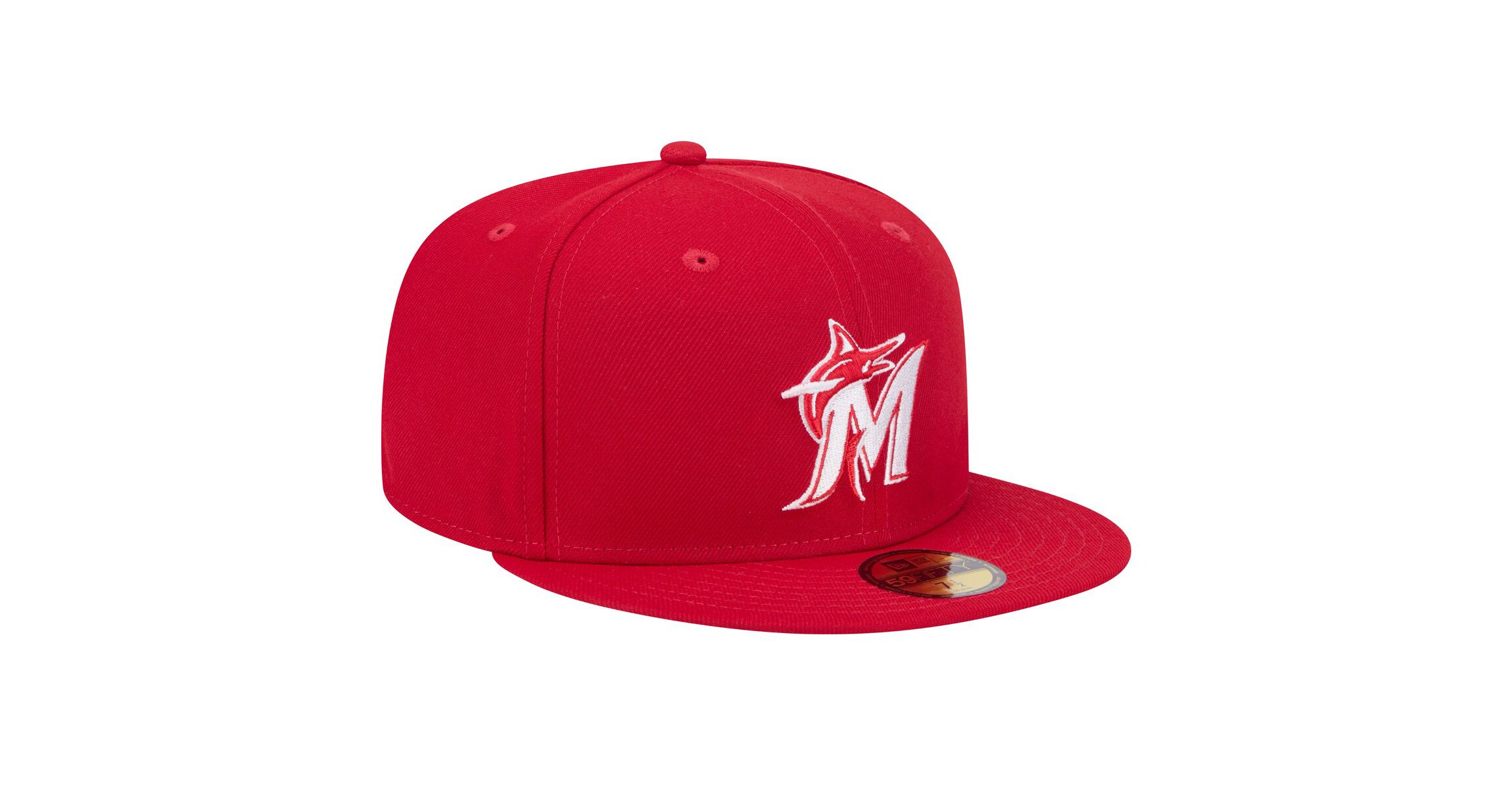 MLB Miami Marlins Logo 59FIFTY Fitted Hat