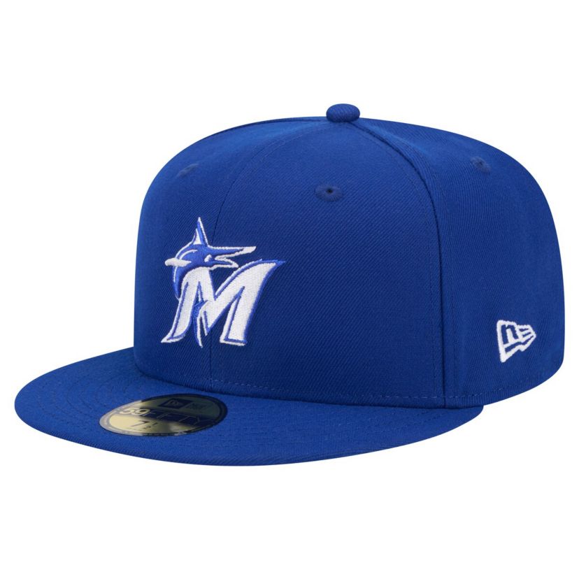 MLB Miami Marlins Logo 59FIFTY Fitted Hat