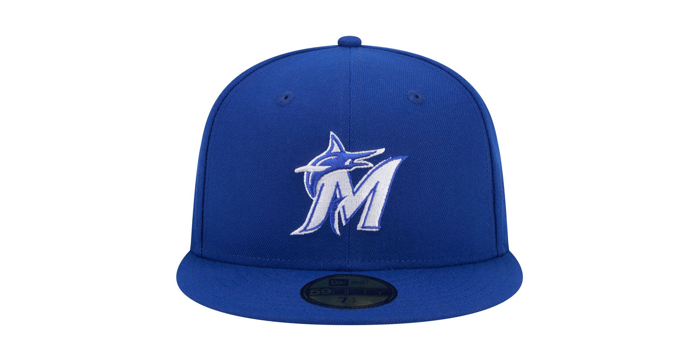 MLB Miami Marlins Logo 59FIFTY Fitted Hat