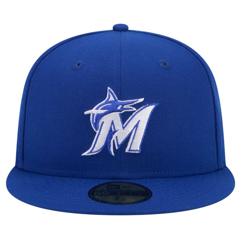 MLB Miami Marlins Logo 59FIFTY Fitted Hat