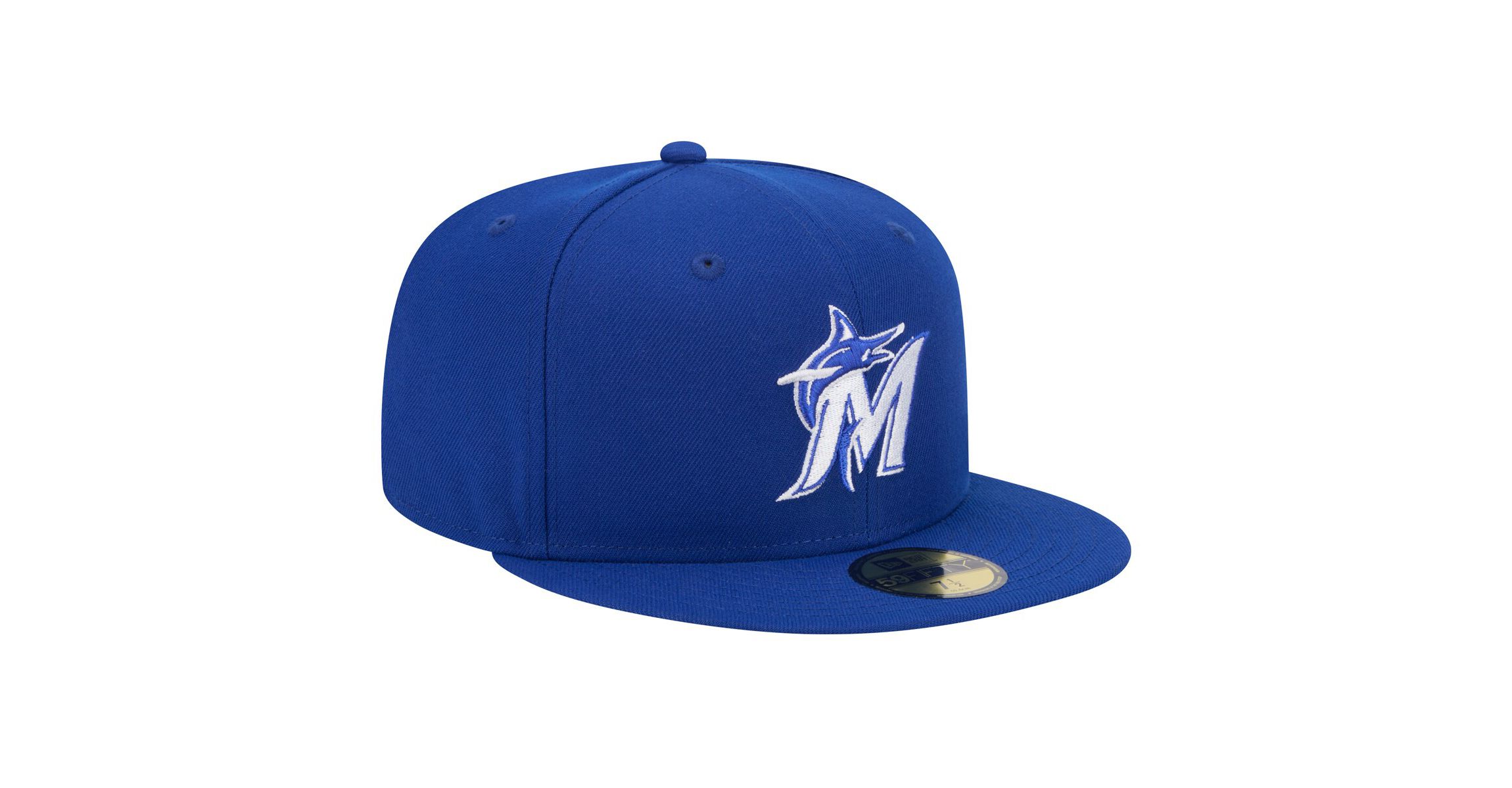 MLB Miami Marlins Logo 59FIFTY Fitted Hat