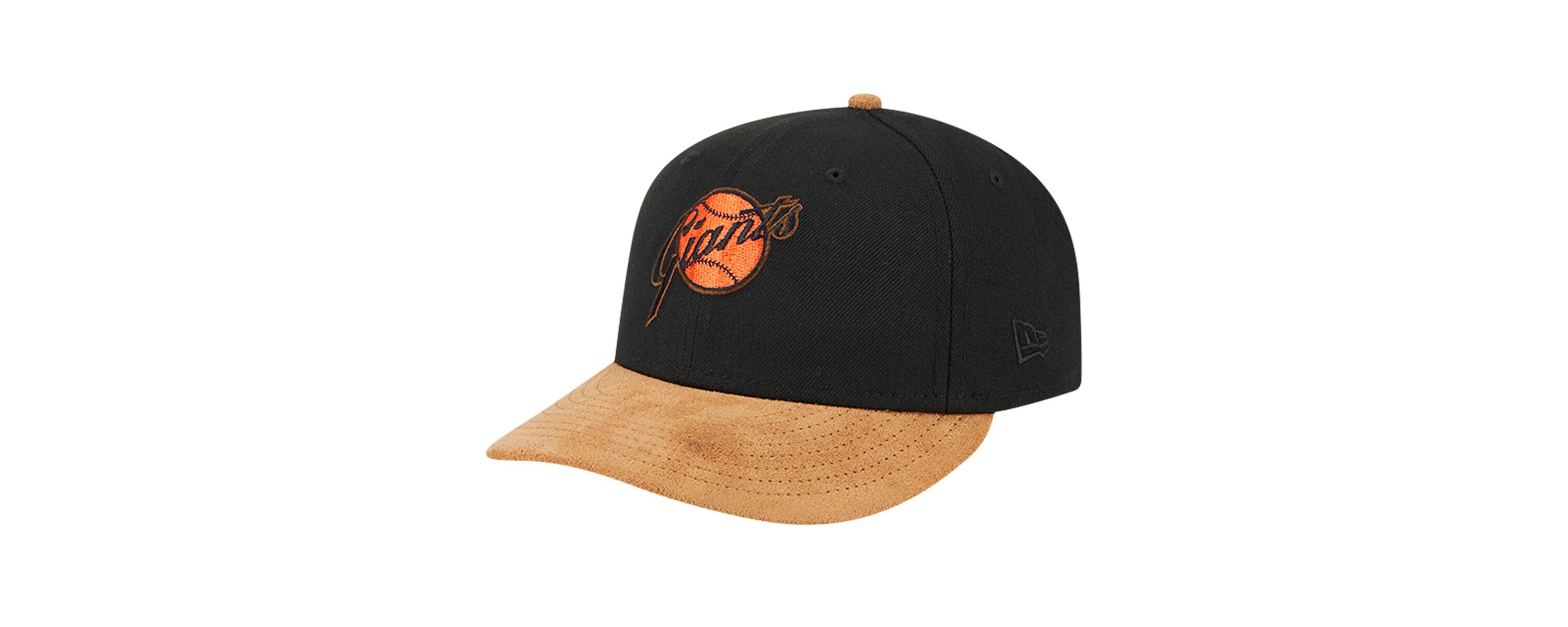 MLB San Francisco Giants Team Suede Visor Low 59FIFTY Fitted Hat