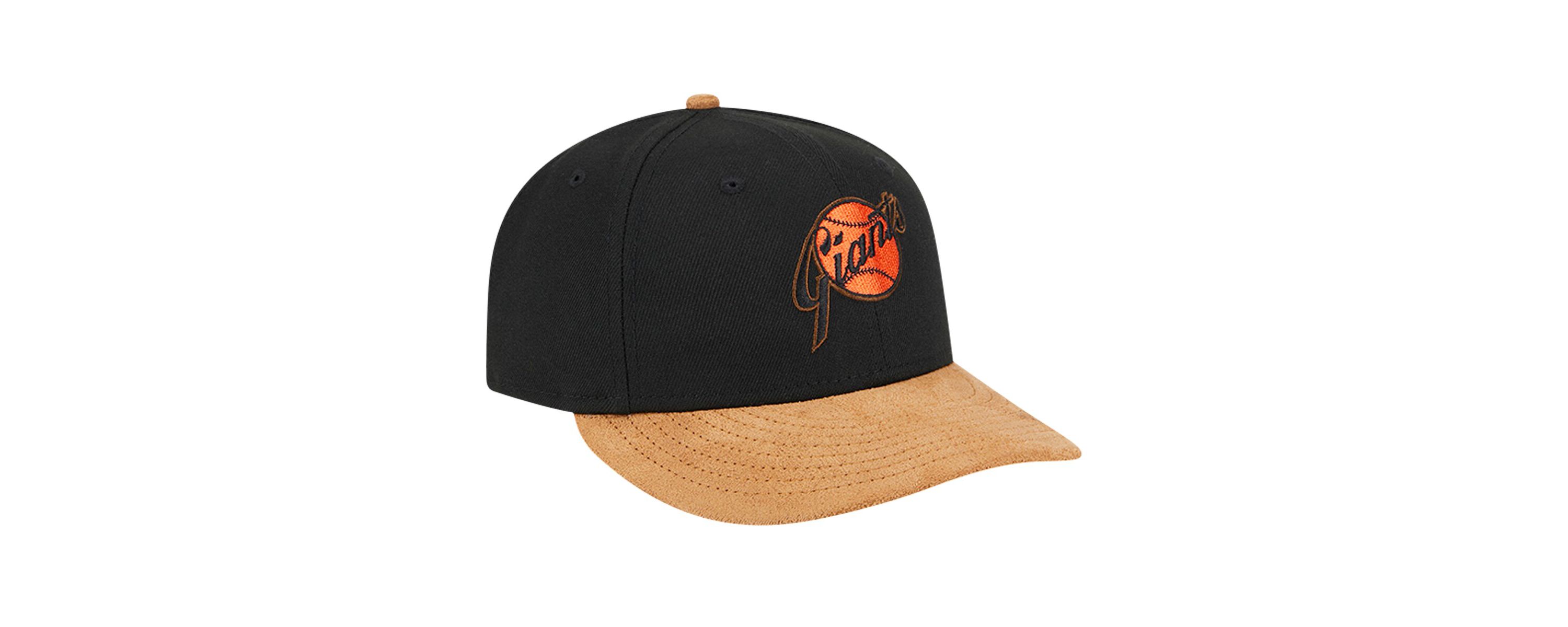 MLB San Francisco Giants Team Suede Visor Low 59FIFTY Fitted Hat