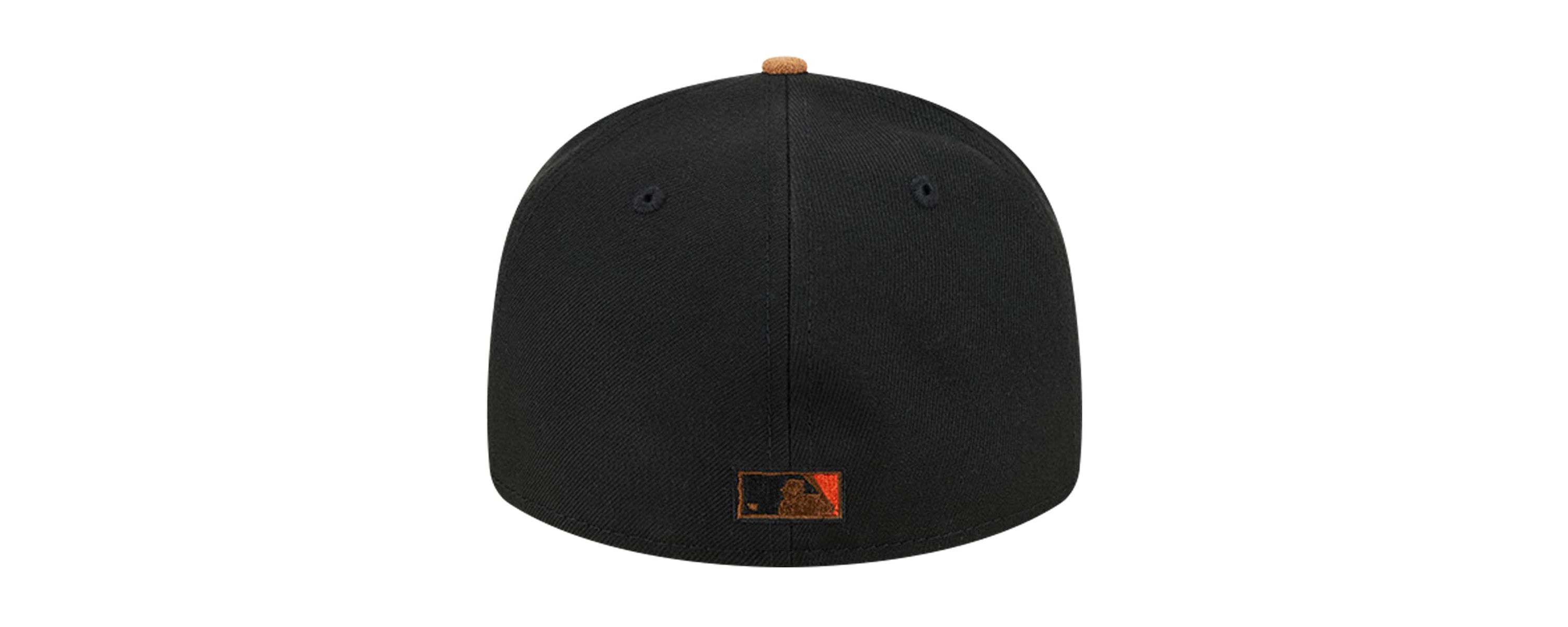 MLB San Francisco Giants Team Suede Visor Low 59FIFTY Fitted Hat