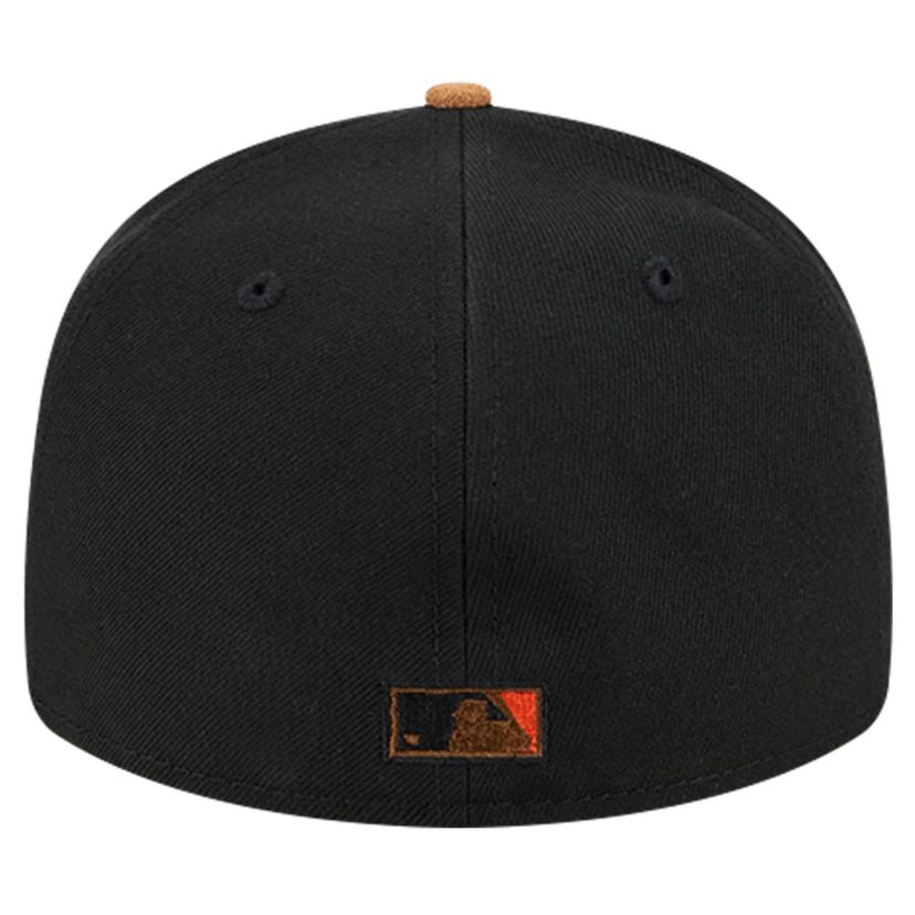 MLB San Francisco Giants Team Suede Visor Low 59FIFTY Fitted Hat