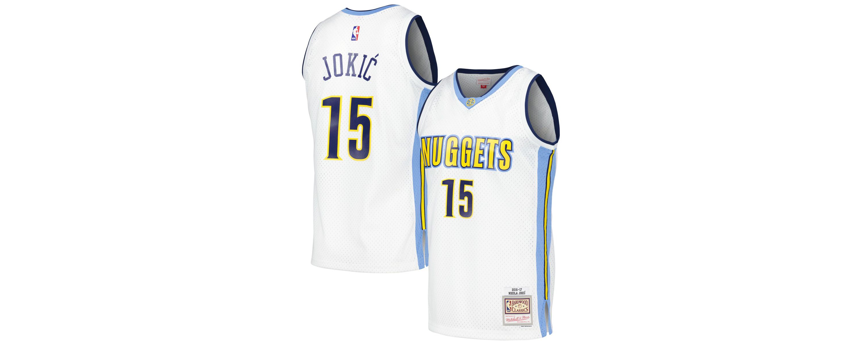 NBA Nikola Jokic Denver Nuggets 2016/17 Throwback Swingman Jersey