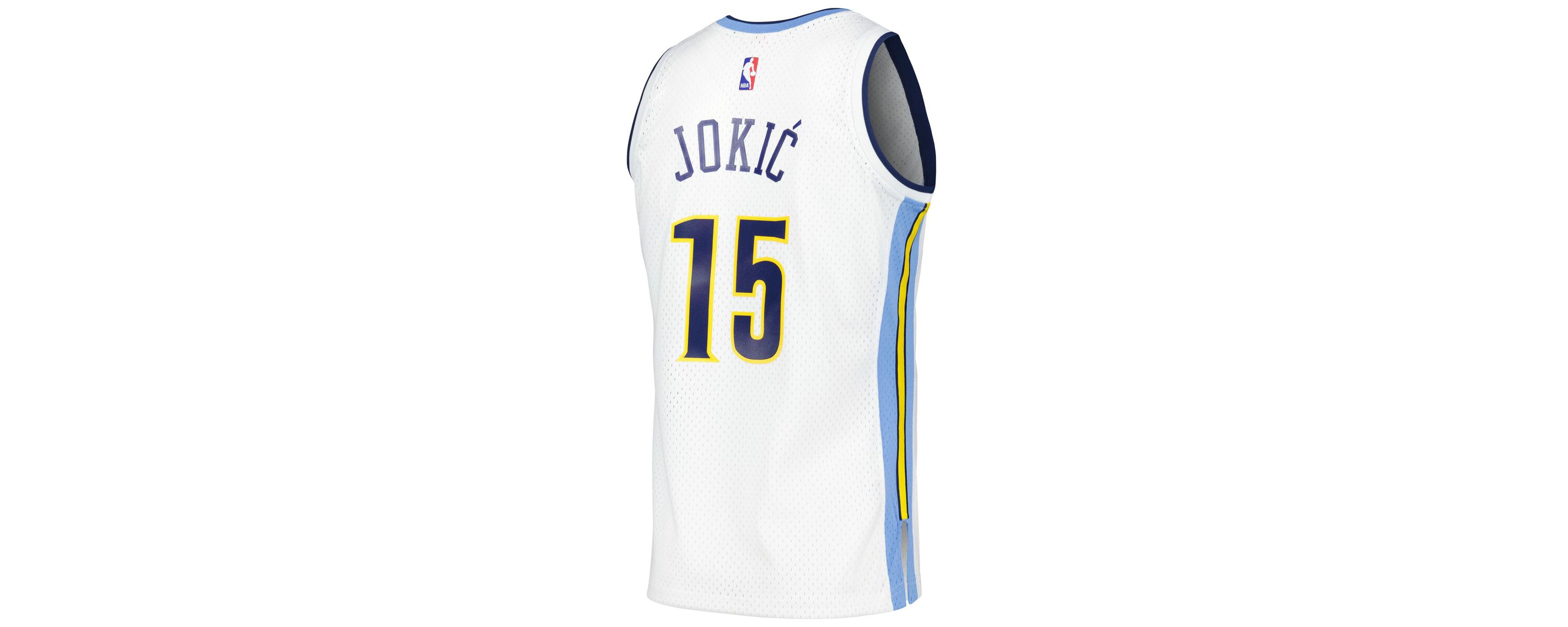 NBA Nikola Jokic Denver Nuggets 2016/17 Throwback Swingman Jersey
