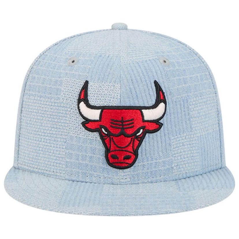 NBA Chicago Bulls Injection Patchwork 9FIFTY Snapback Hat