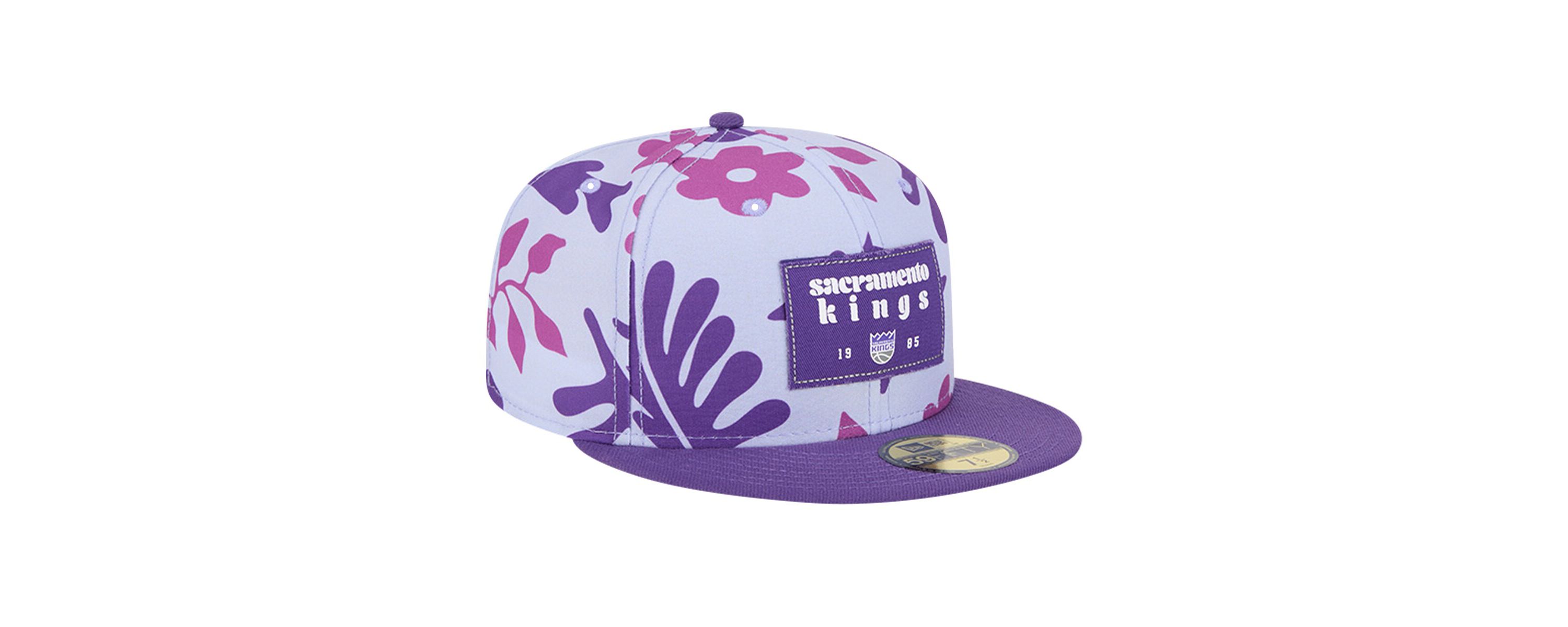 NBA Sacramento Kings Palm Fronds 2-Tone 59FIFTY Fitted Hat