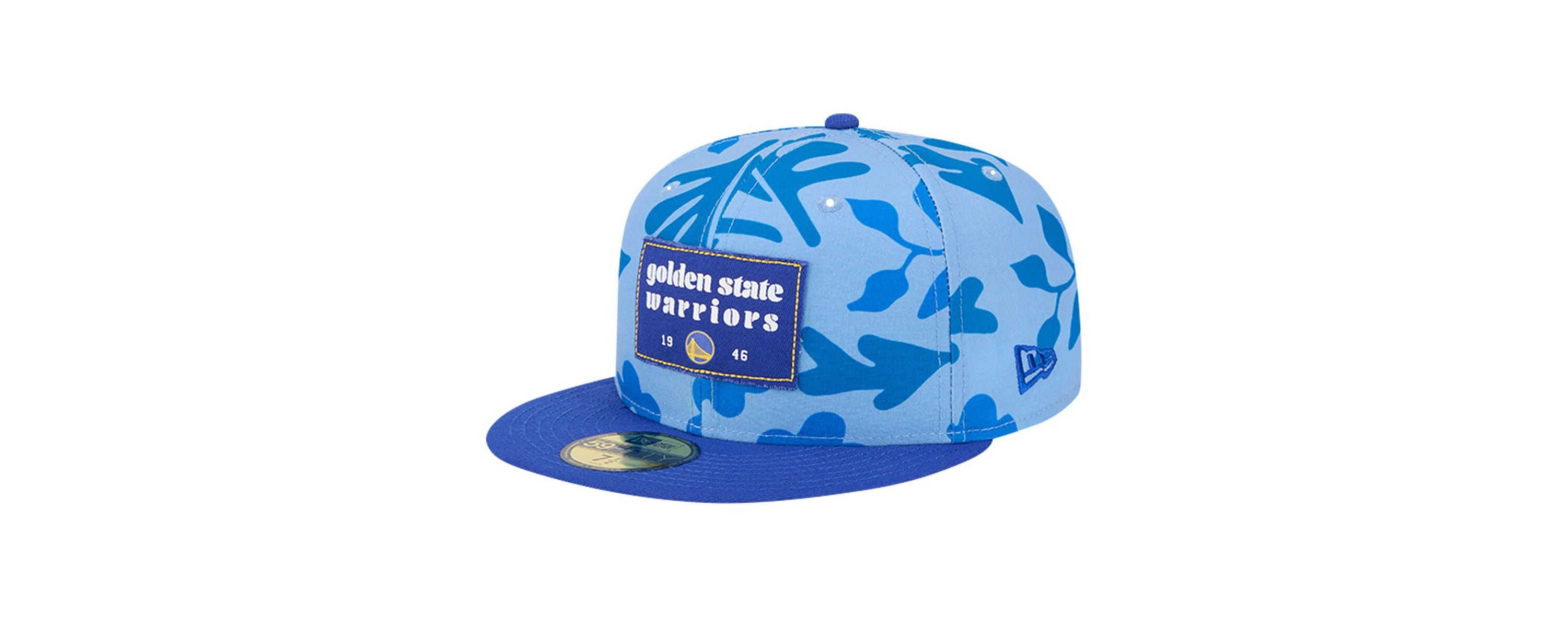 NBA Golden State Warriors Palm Fronds 2-Tone 59FIFTY Fitted Hat