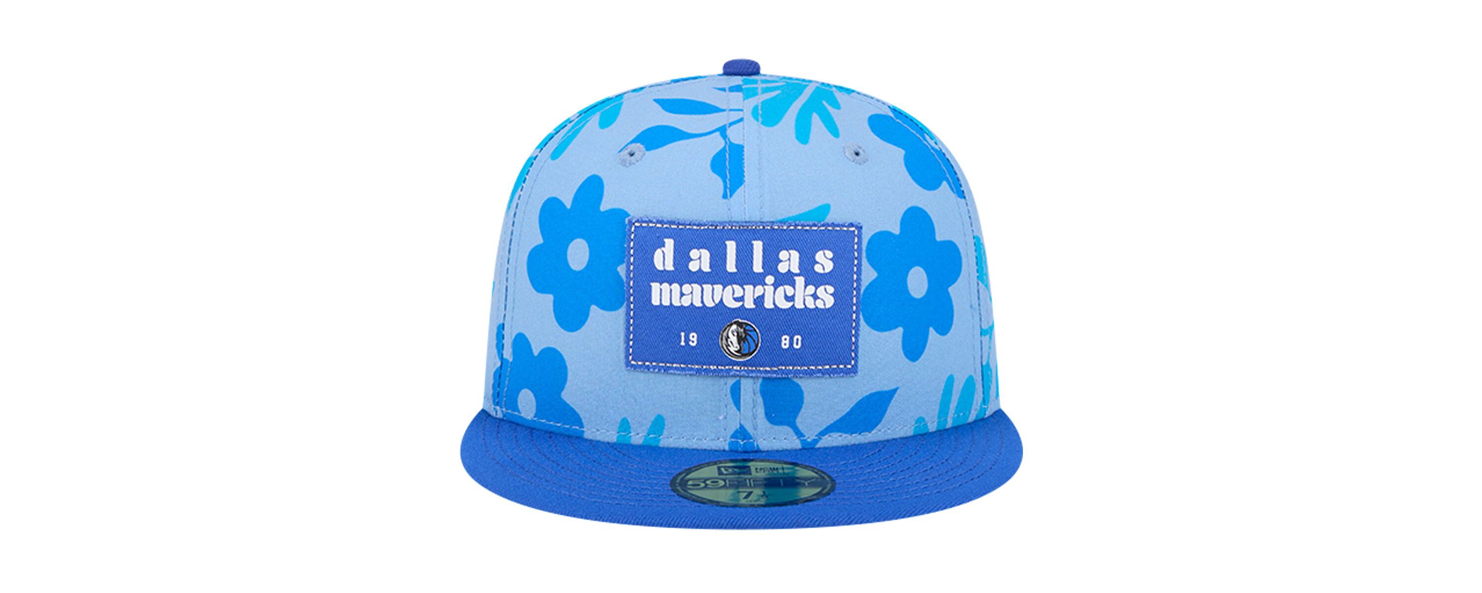NBA Dallas Mavericks Palm Fronds 2-Tone 59FIFTY Fitted Hat