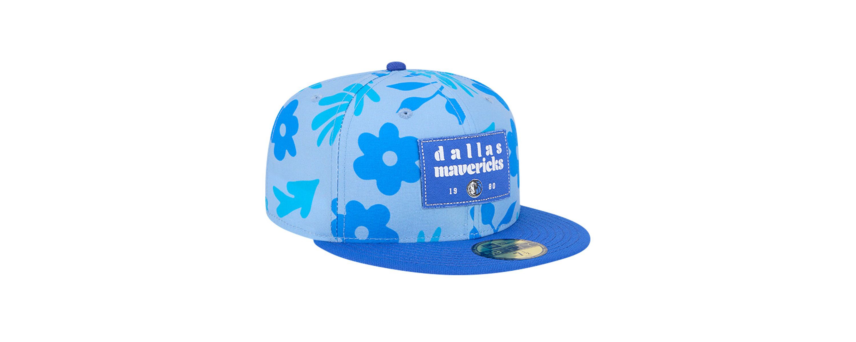 NBA Dallas Mavericks Palm Fronds 2-Tone 59FIFTY Fitted Hat
